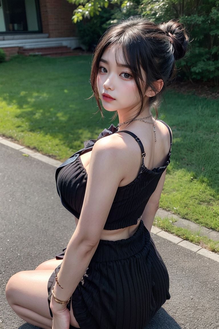 ★Patreon★ AI_Kaori - Stylish Young Woman on City Street Street Style Portrait