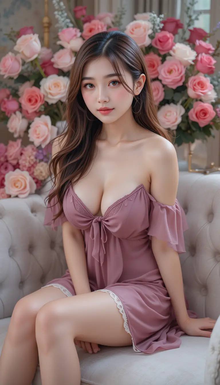 Looks like a thousand petals, silent bloom