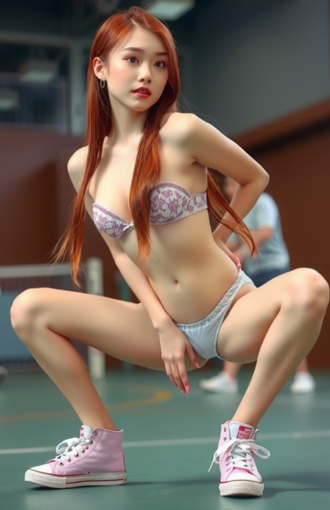 Sister movement, hot to find ways to cool the body.