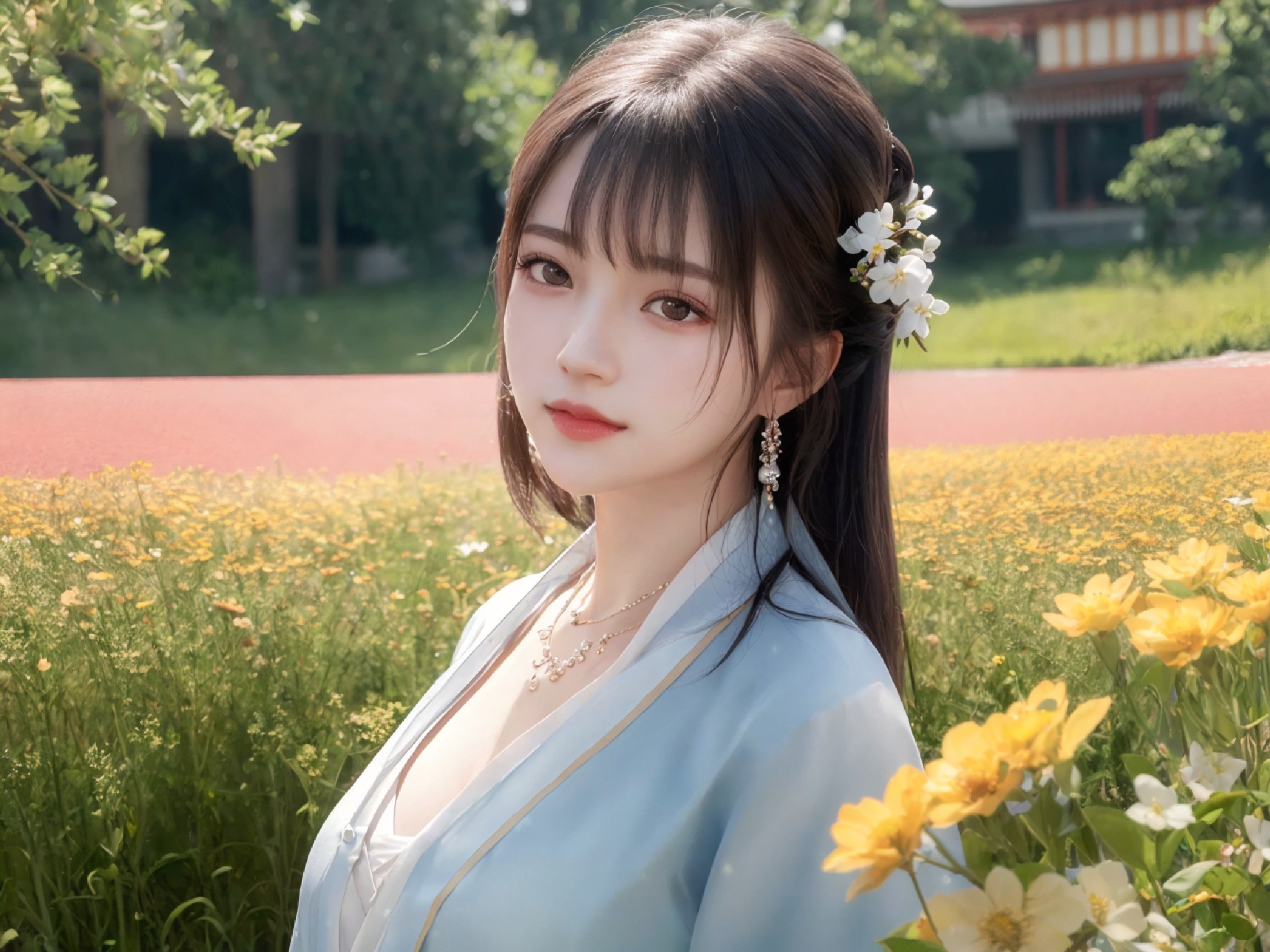 Chinese Hanfu Beautiful Girl · Song · Chun