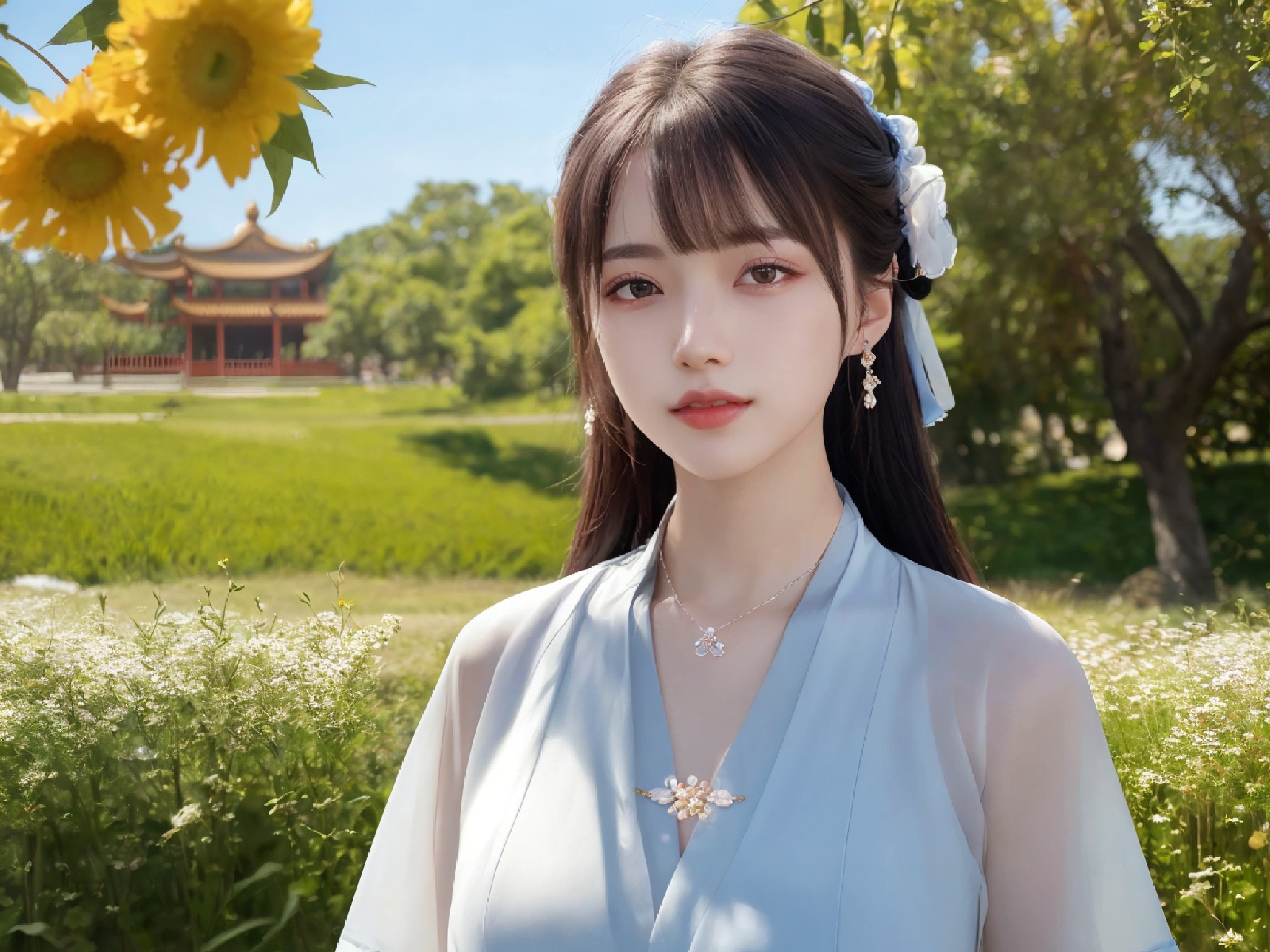 Chinese Hanfu Beautiful Girl · Song · Chun