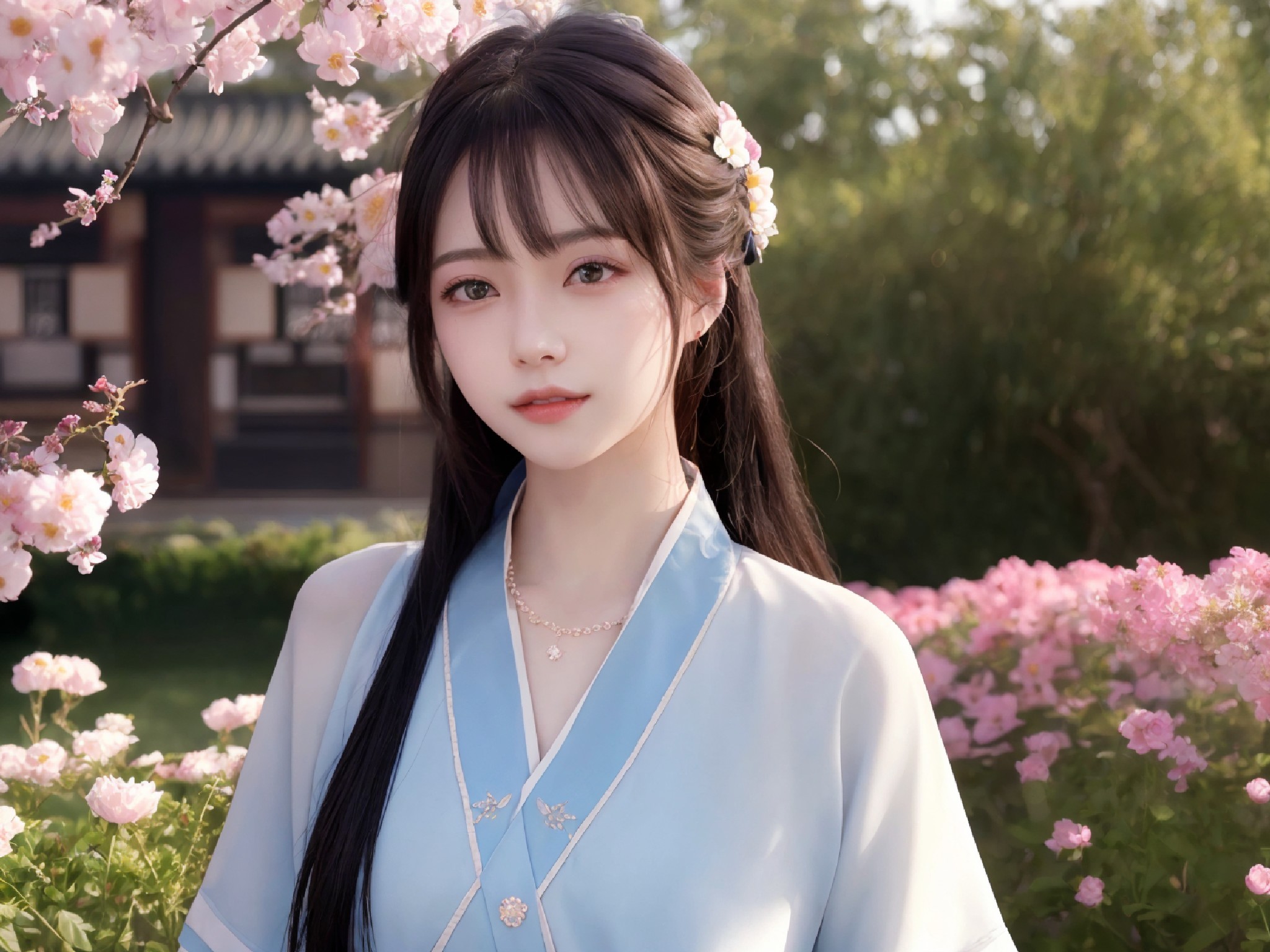 Chinese Hanfu Beautiful Girl · Song · Chun
