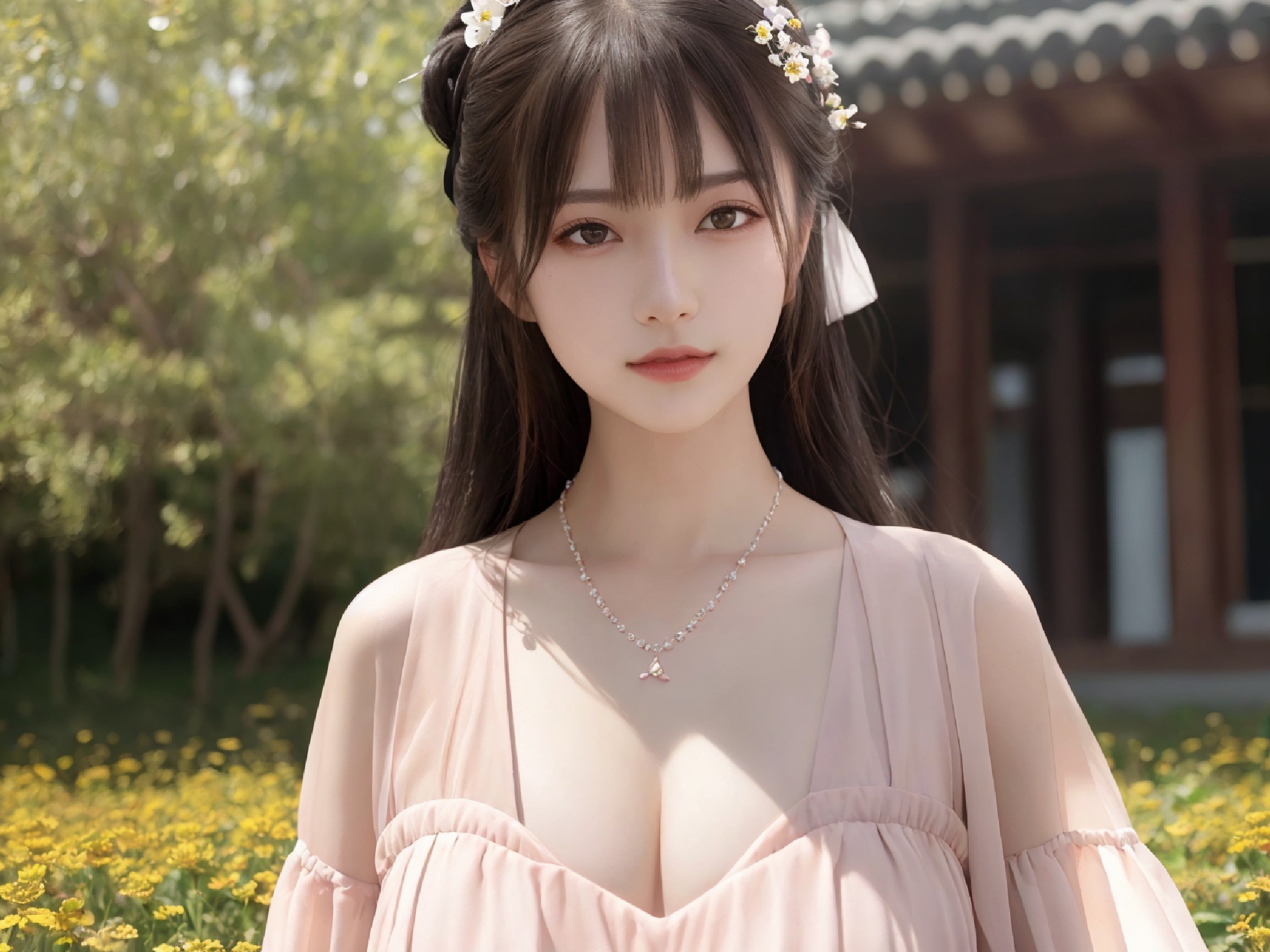 Chinese Hanfu Beautiful Girl · Song · Chun
