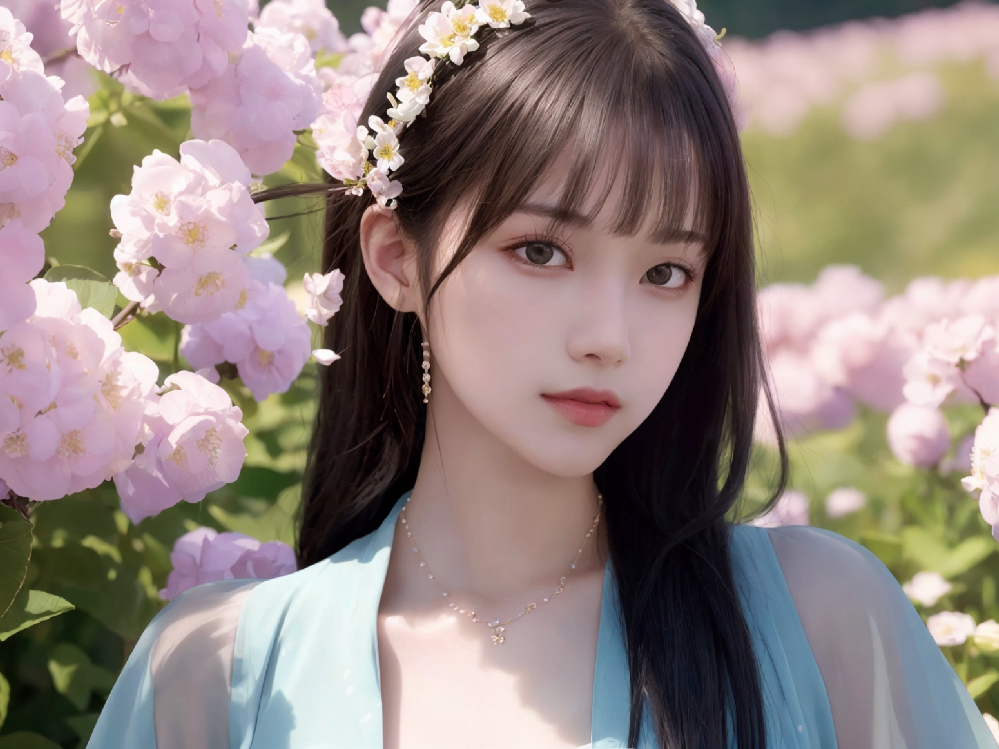 Chinese Hanfu Beautiful Girl · Song · Chun