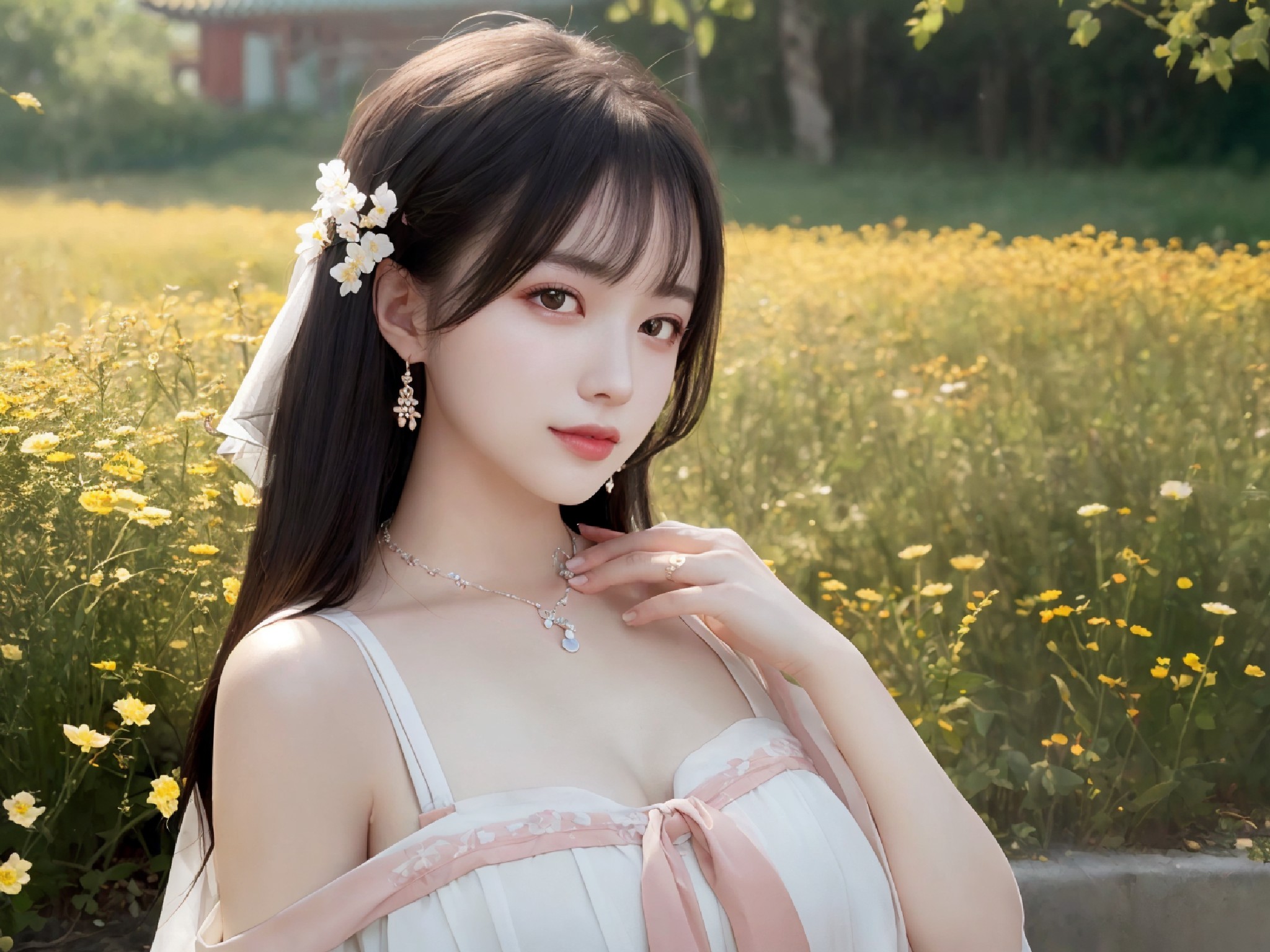 Chinese Hanfu Beautiful Girl · Song · Chun