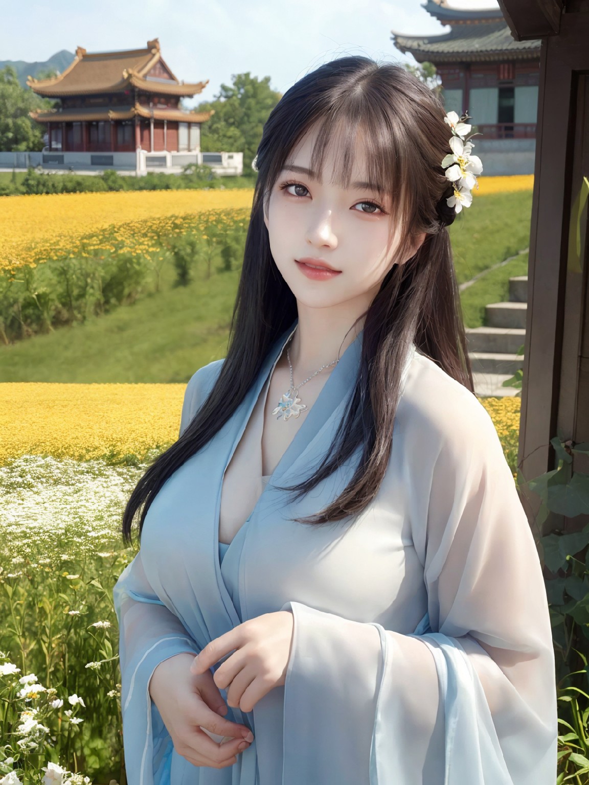 Chinese Hanfu Beautiful Girl · Song · Chun