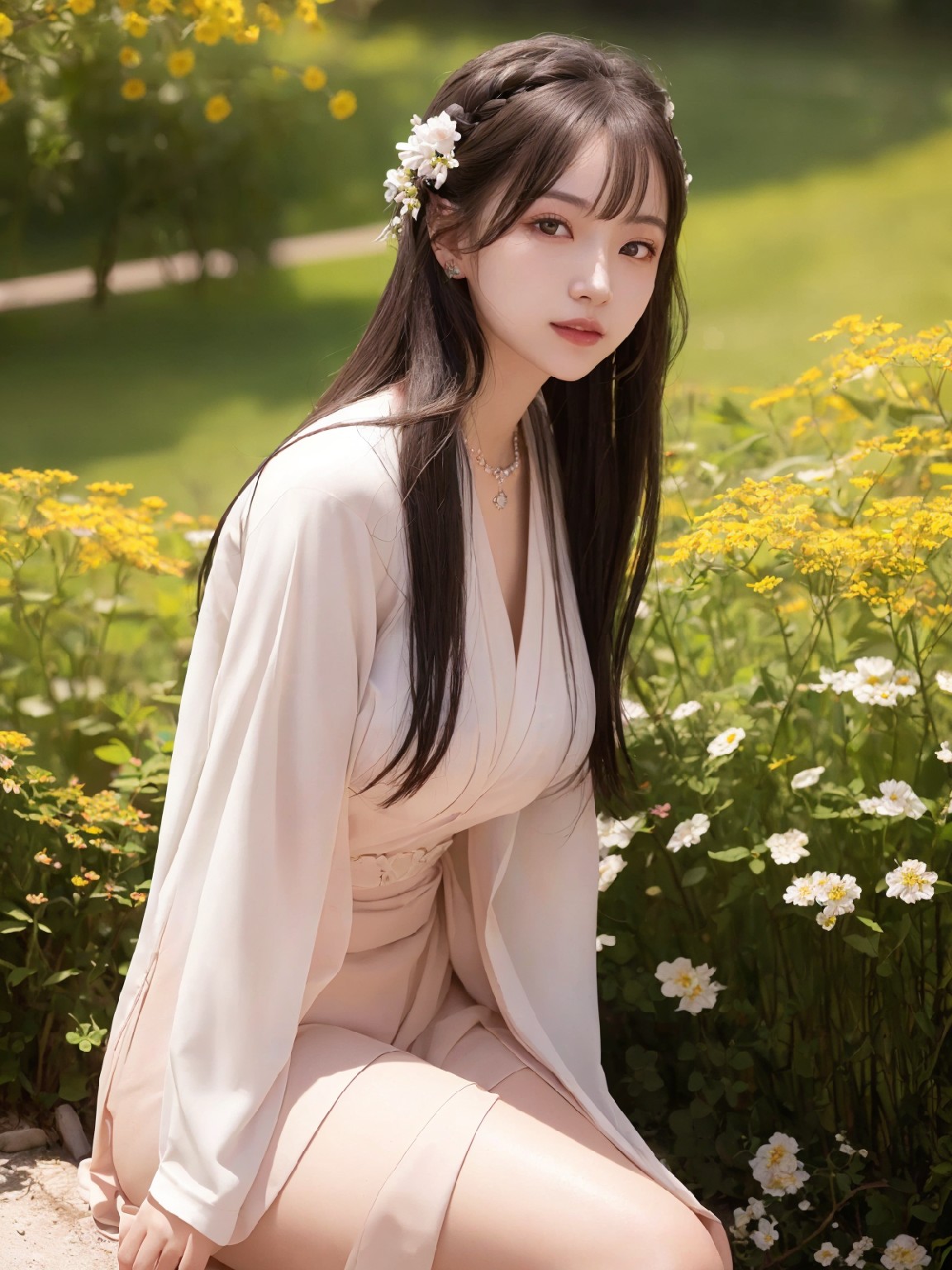 Chinese Hanfu Beautiful Girl · Song · Chun