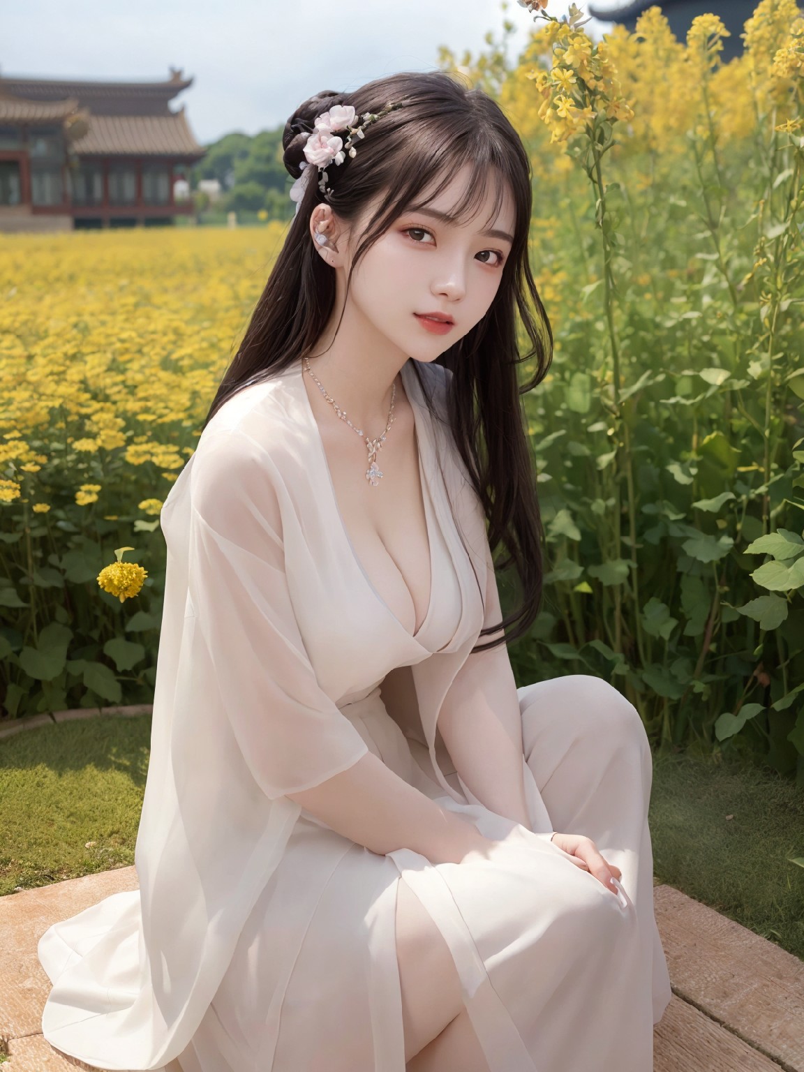 Chinese Hanfu Beautiful Girl · Song · Chun