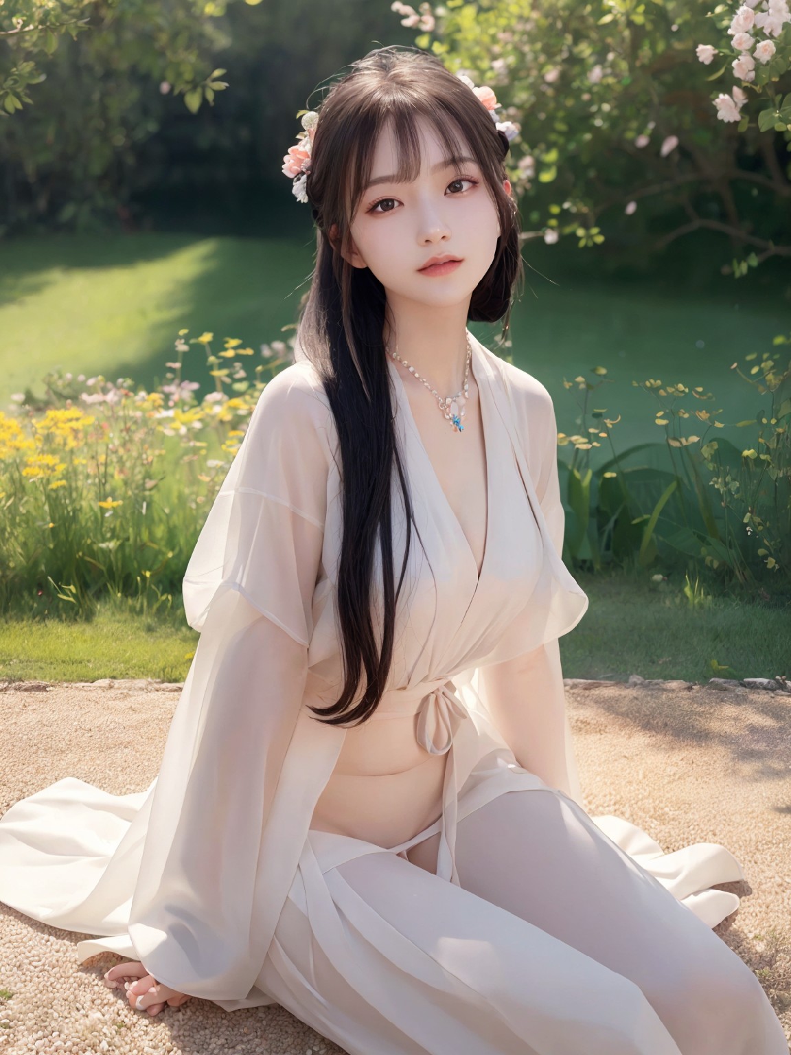 Chinese Hanfu Beautiful Girl · Song · Chun