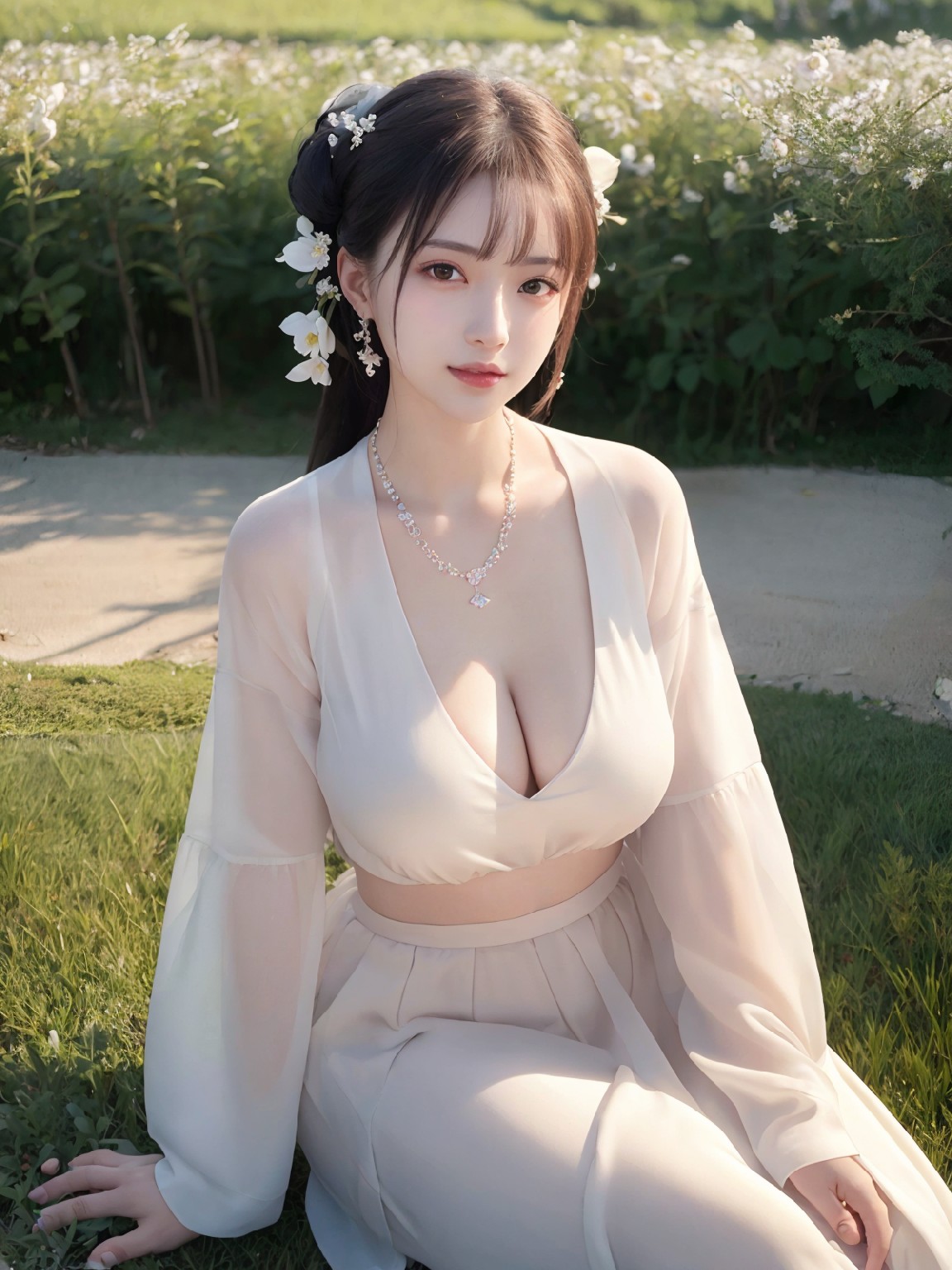 Chinese Hanfu Beautiful Girl · Song · Chun