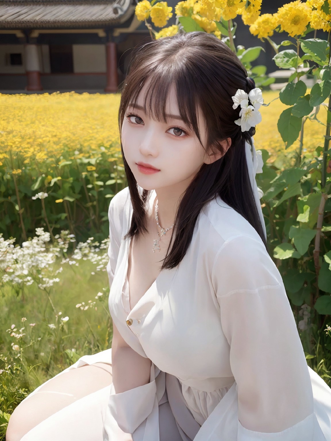 Chinese Hanfu Beautiful Girl · Song · Chun