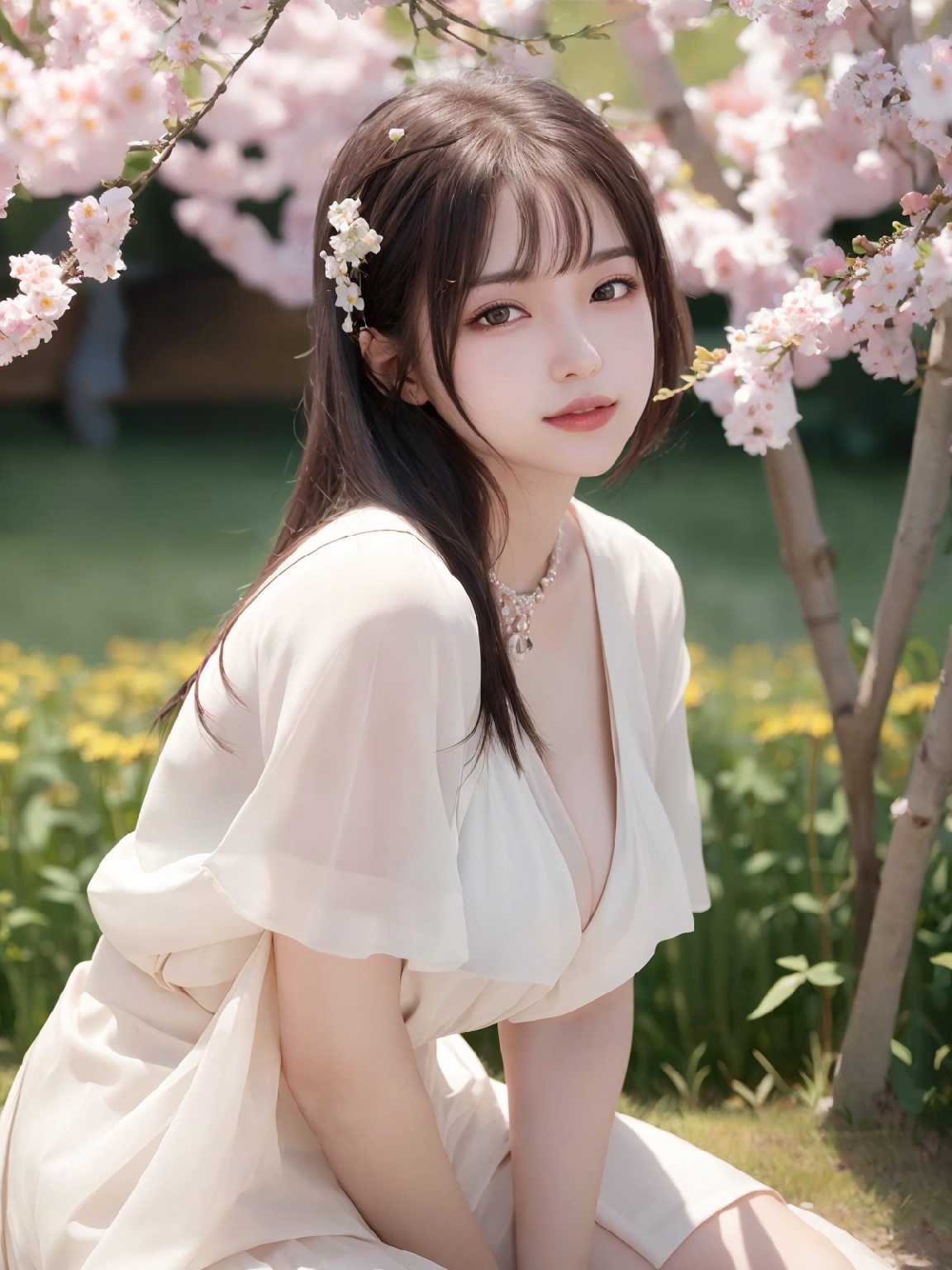 Chinese Hanfu Beautiful Girl · Song · Chun
