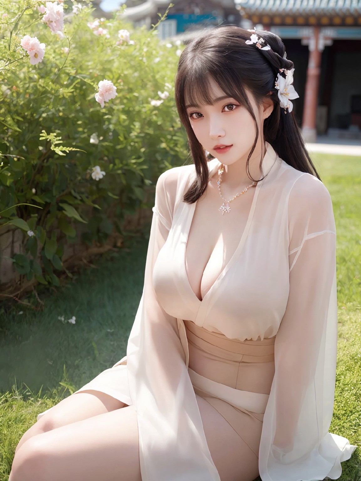 Chinese Hanfu Beautiful Girl · Song · Chun