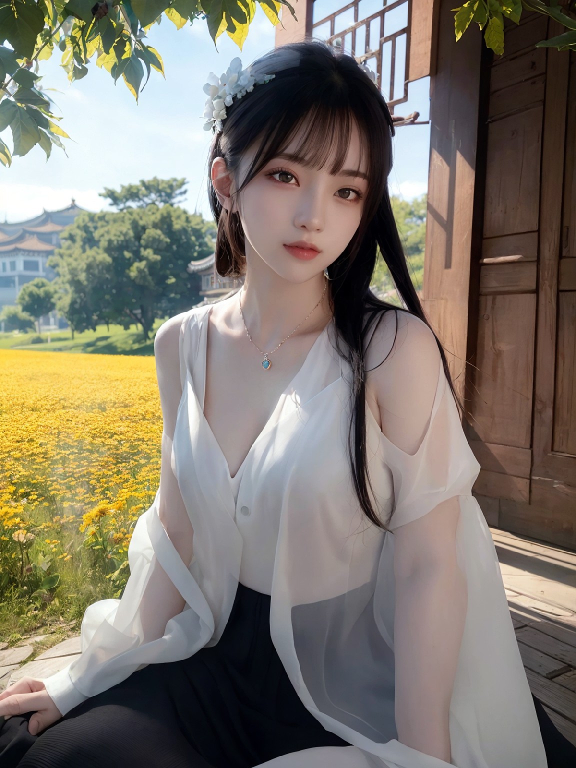Chinese Hanfu Beautiful Girl · Song · Chun