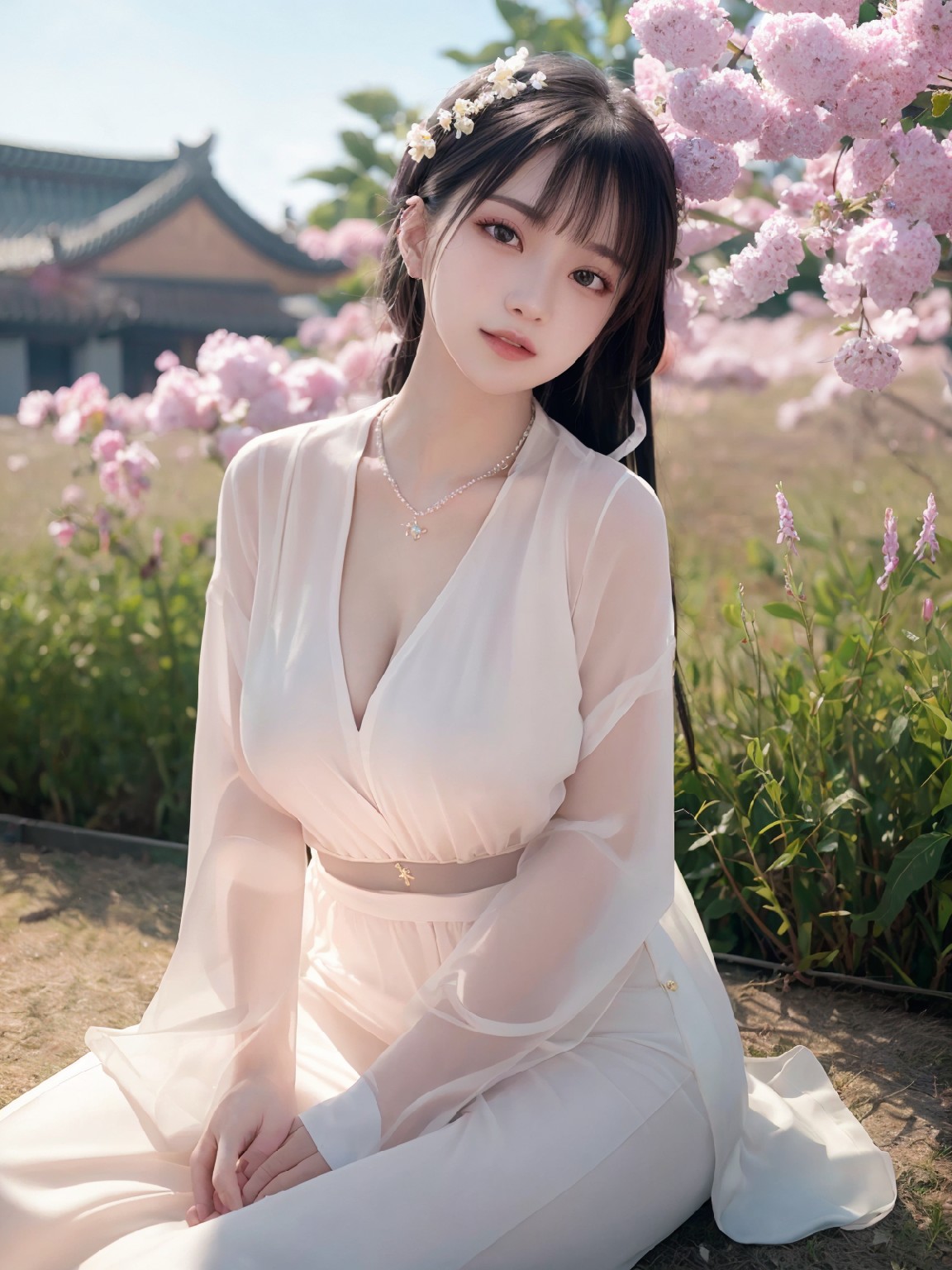 Chinese Hanfu Beautiful Girl · Song · Chun