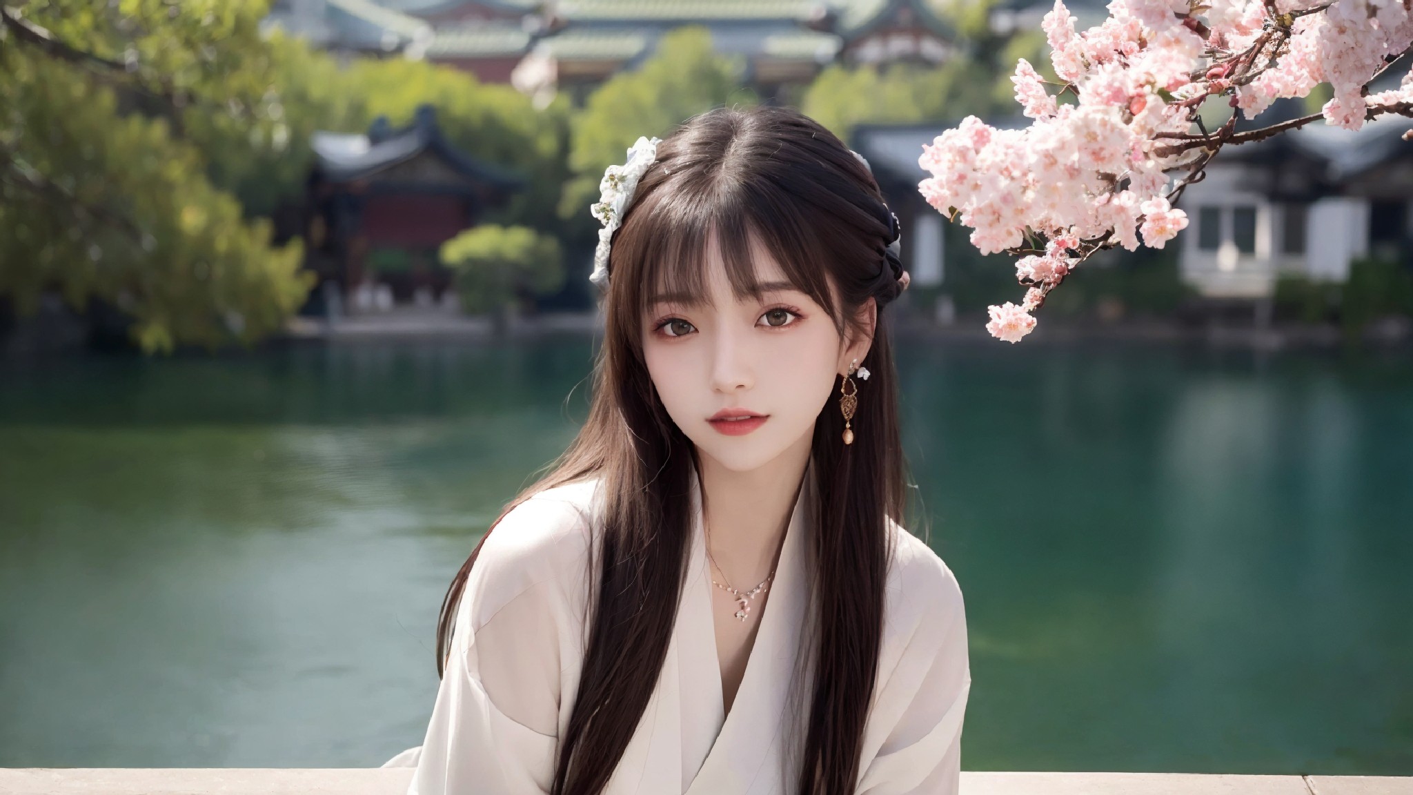 Chinese Hanfu Beautiful Girl · Han · Dong