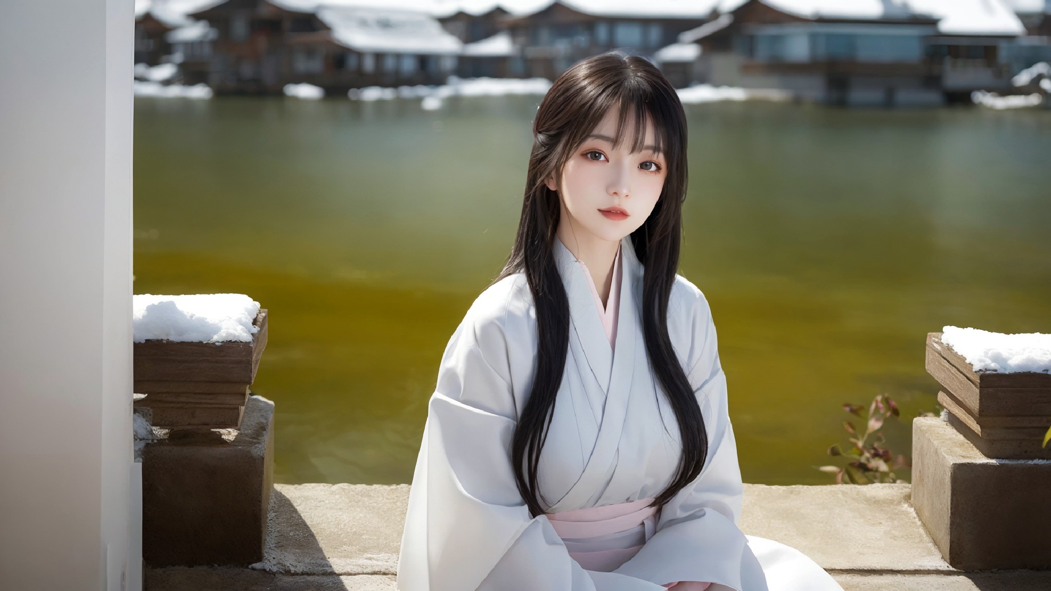 Chinese Hanfu Beautiful Girl · Han · Dong
