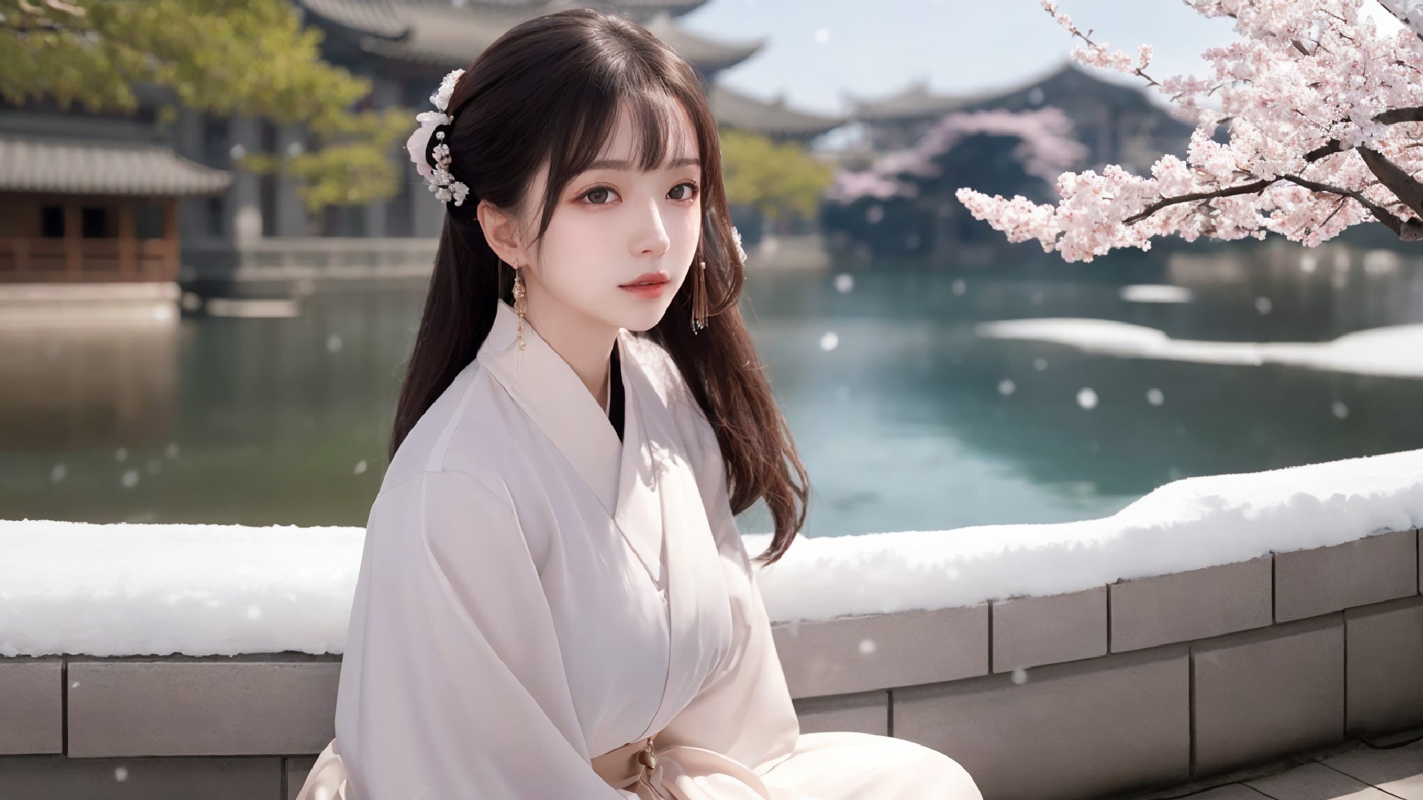 Chinese Hanfu Beautiful Girl · Han · Dong