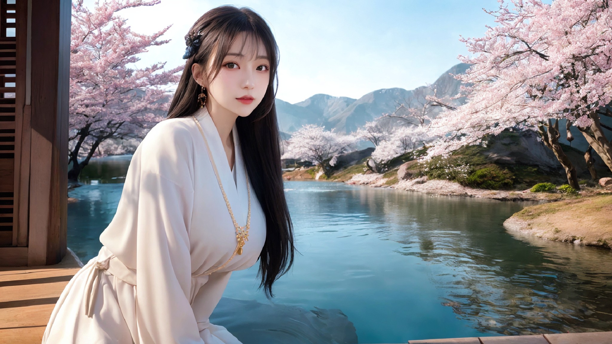 Chinese Hanfu Beautiful Girl · Han · Dong