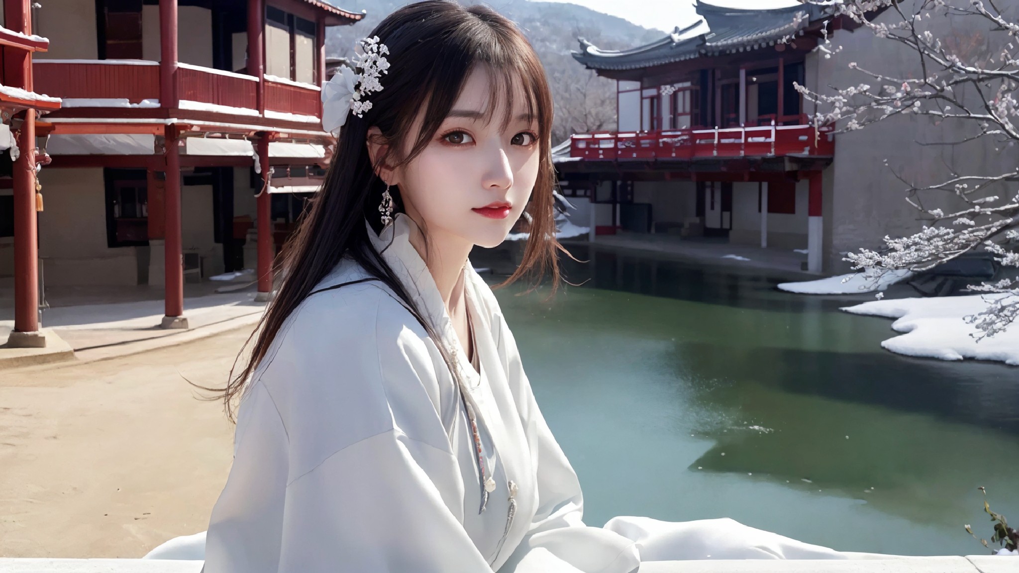 Chinese Hanfu Beautiful Girl · Han · Dong
