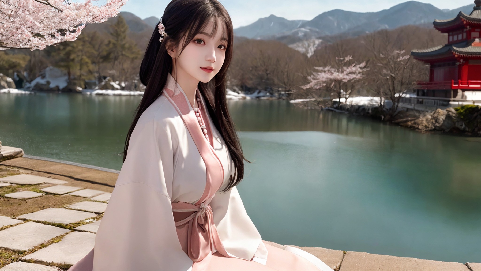 Chinese Hanfu Beautiful Girl · Han · Dong