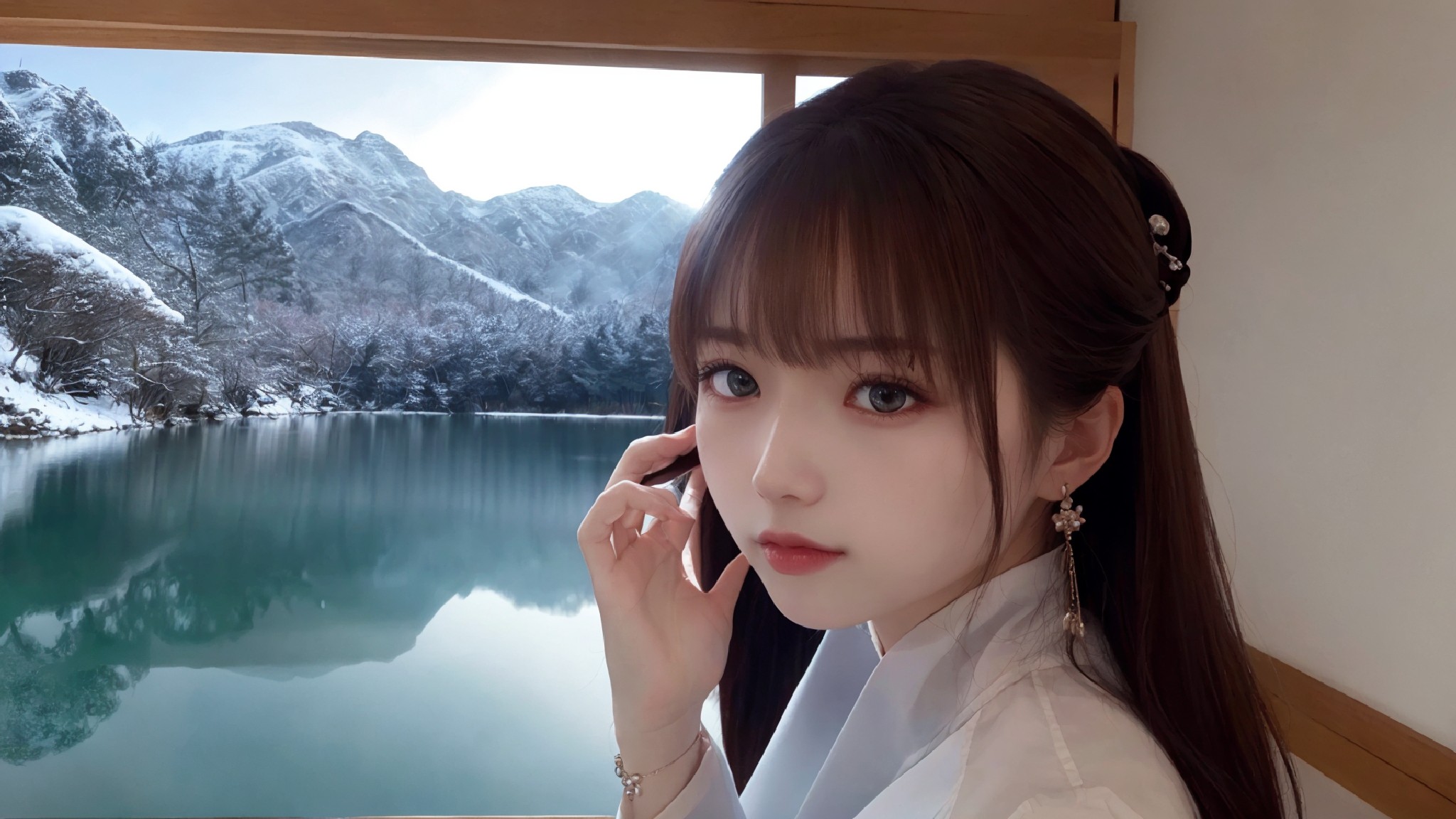 Chinese Hanfu Beautiful Girl · Han · Dong