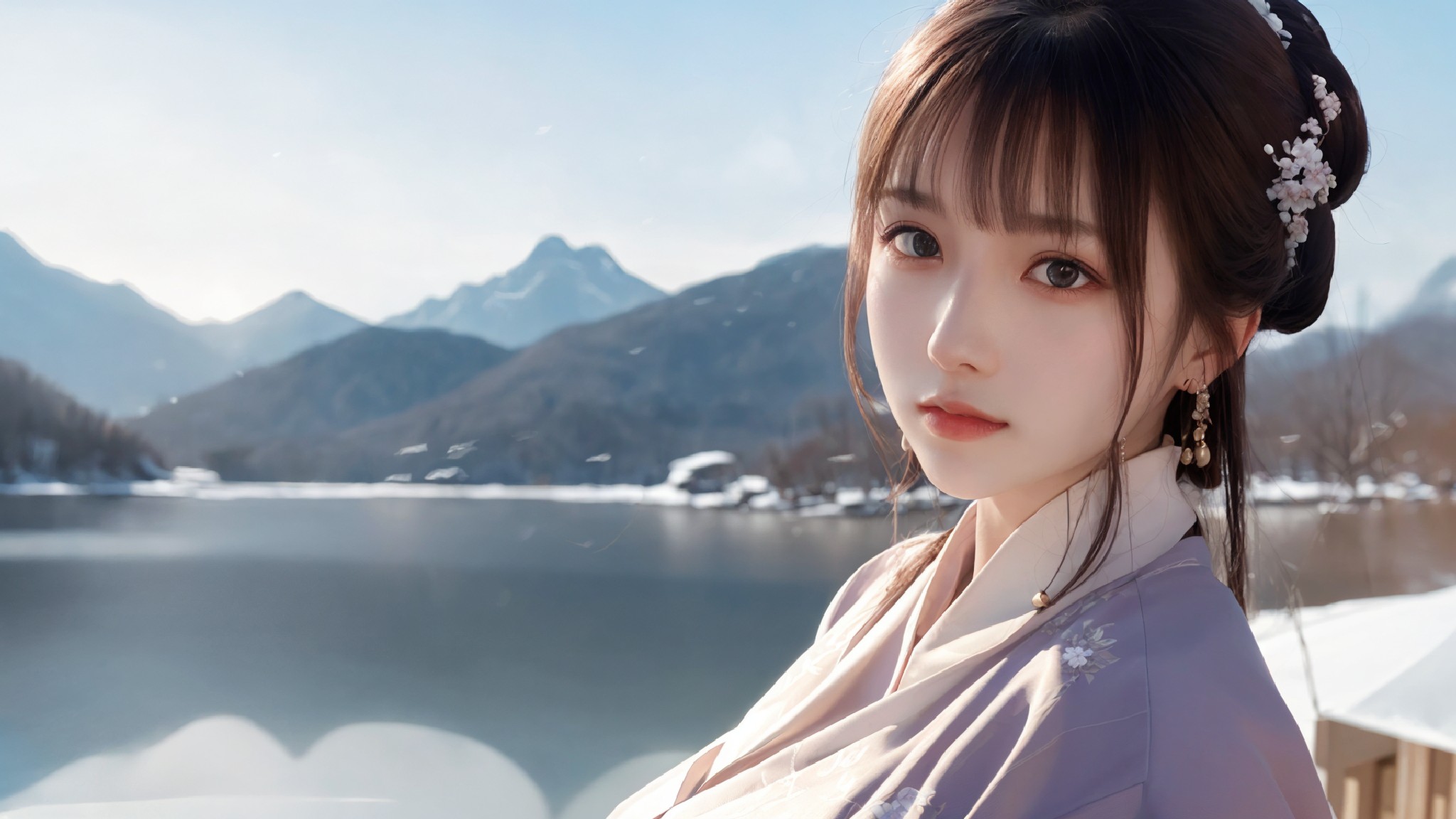Chinese Hanfu Beautiful Girl · Han · Dong