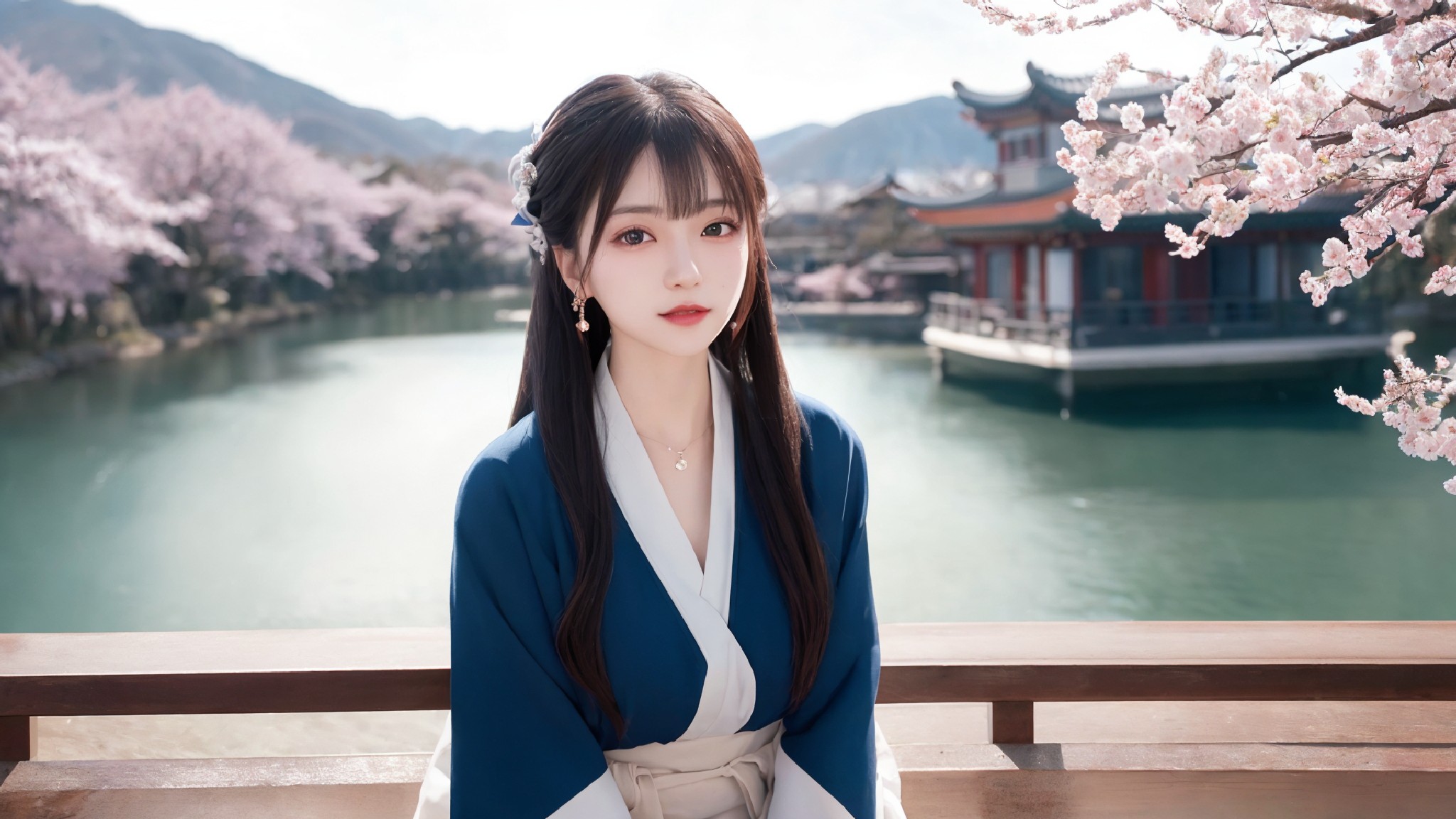 Chinese Hanfu Beautiful Girl · Han · Dong