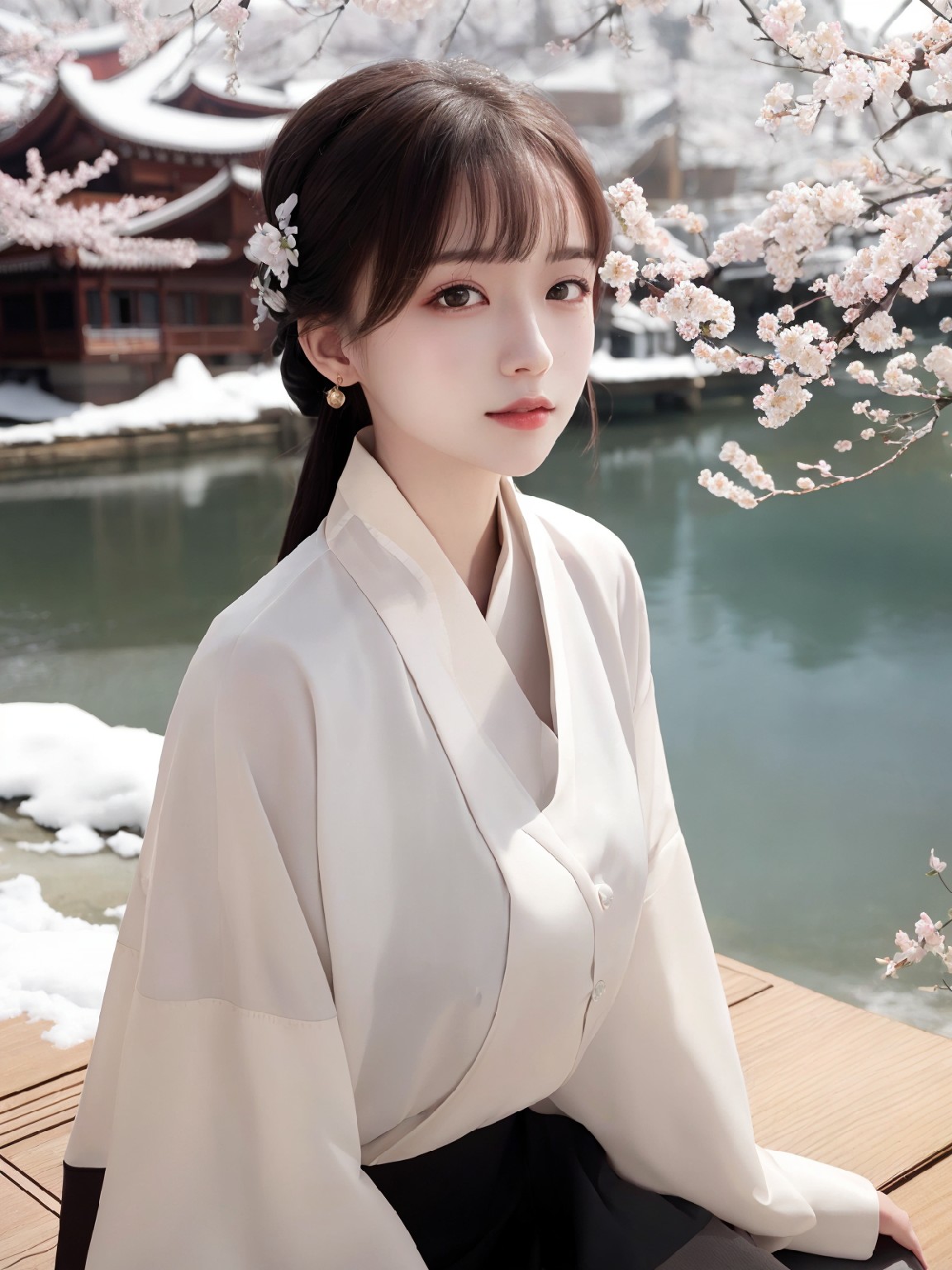 Chinese Hanfu Beautiful Girl · Han · Dong
