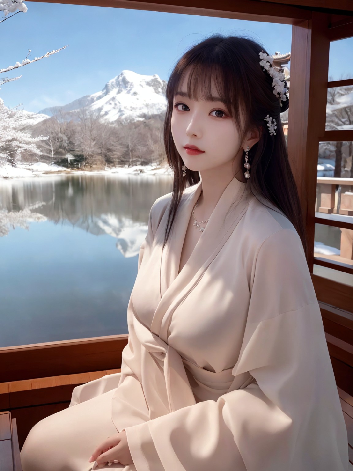 Chinese Hanfu Beautiful Girl · Han · Dong