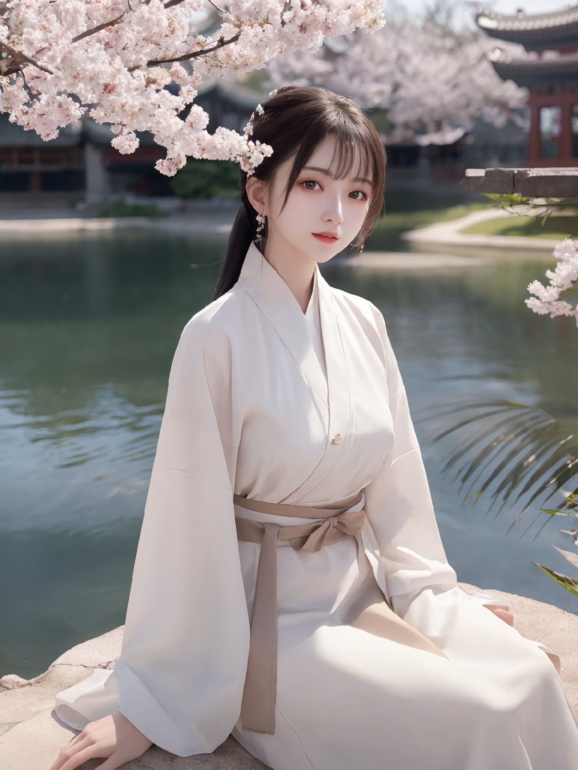Chinese Hanfu Beautiful Girl · Han · Dong