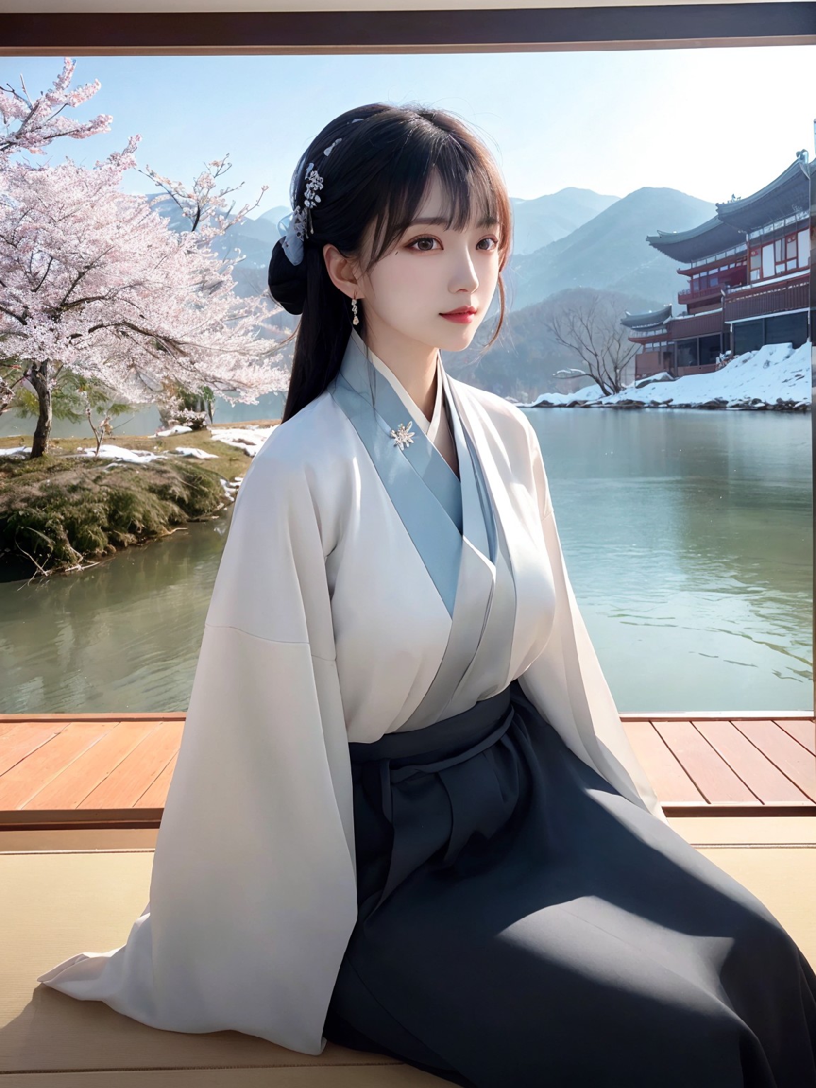 Chinese Hanfu Beautiful Girl · Han · Dong