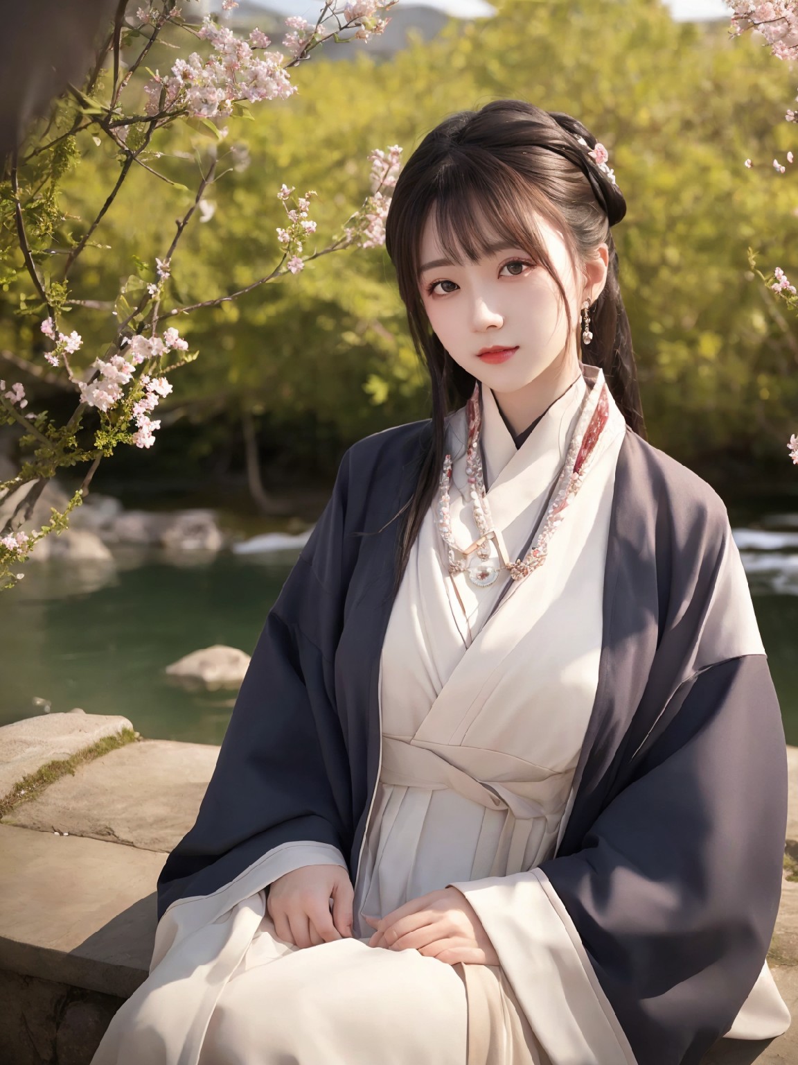 Chinese Hanfu Beautiful Girl · Han · Dong