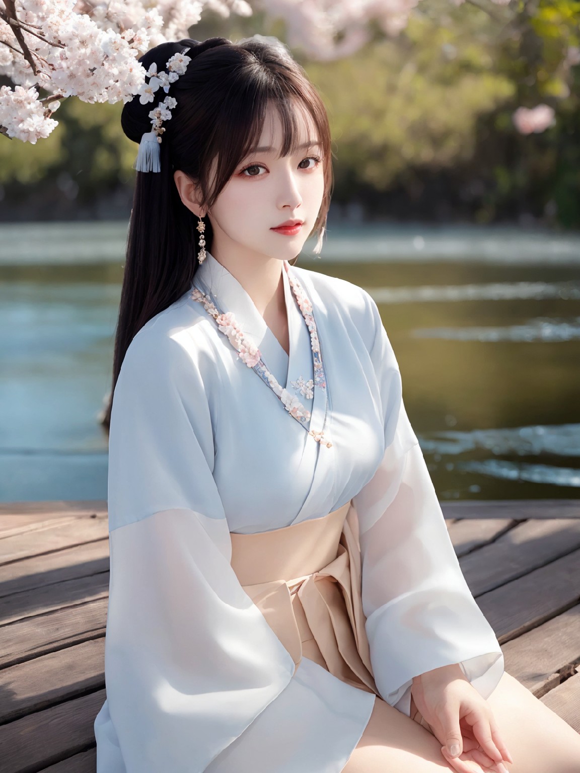 Chinese Hanfu Beautiful Girl · Han · Dong