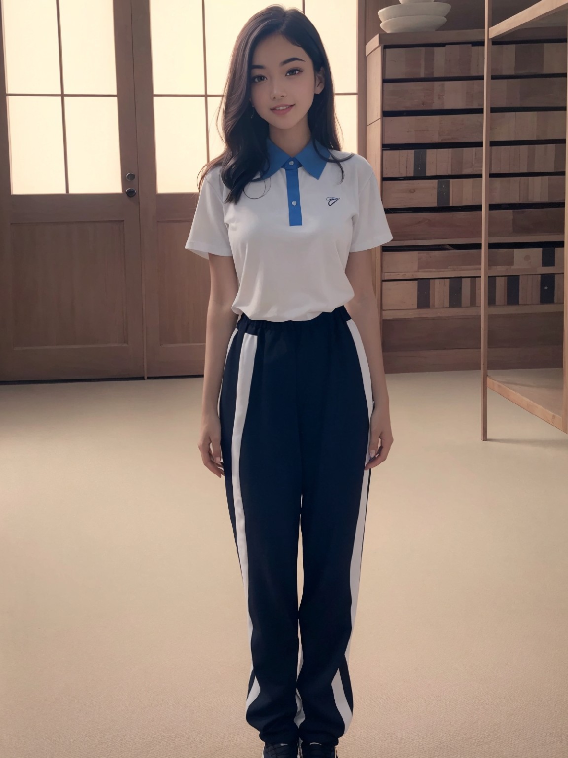 Big Tits JK · Shenzhen School Uniform · Library · Exposed