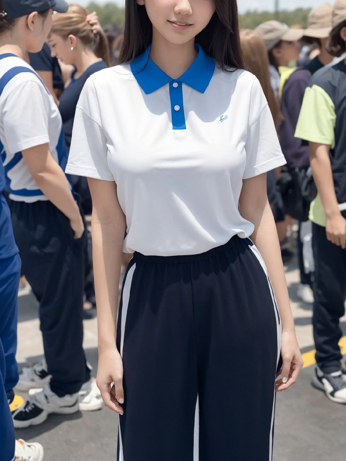 Big Tits JK · Shenzhen School Uniform · Library · Exposed