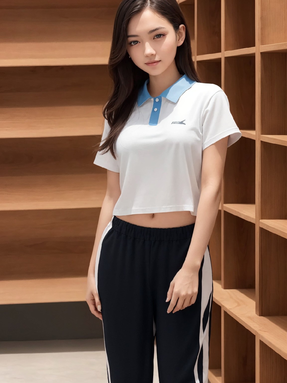 Big Tits JK · Shenzhen School Uniform · Library · Exposed