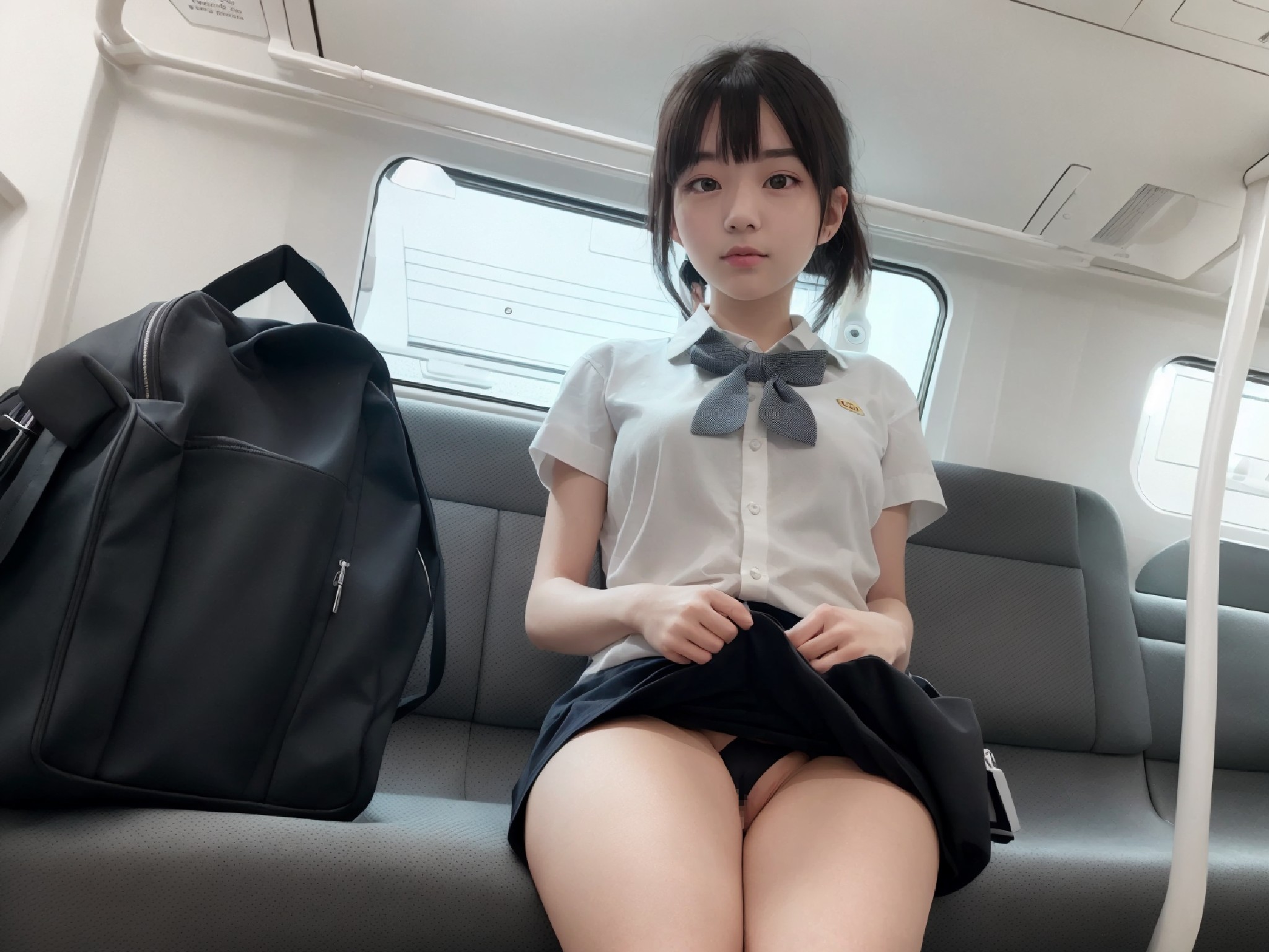Big Tits JK · Tram · Exposed 2
