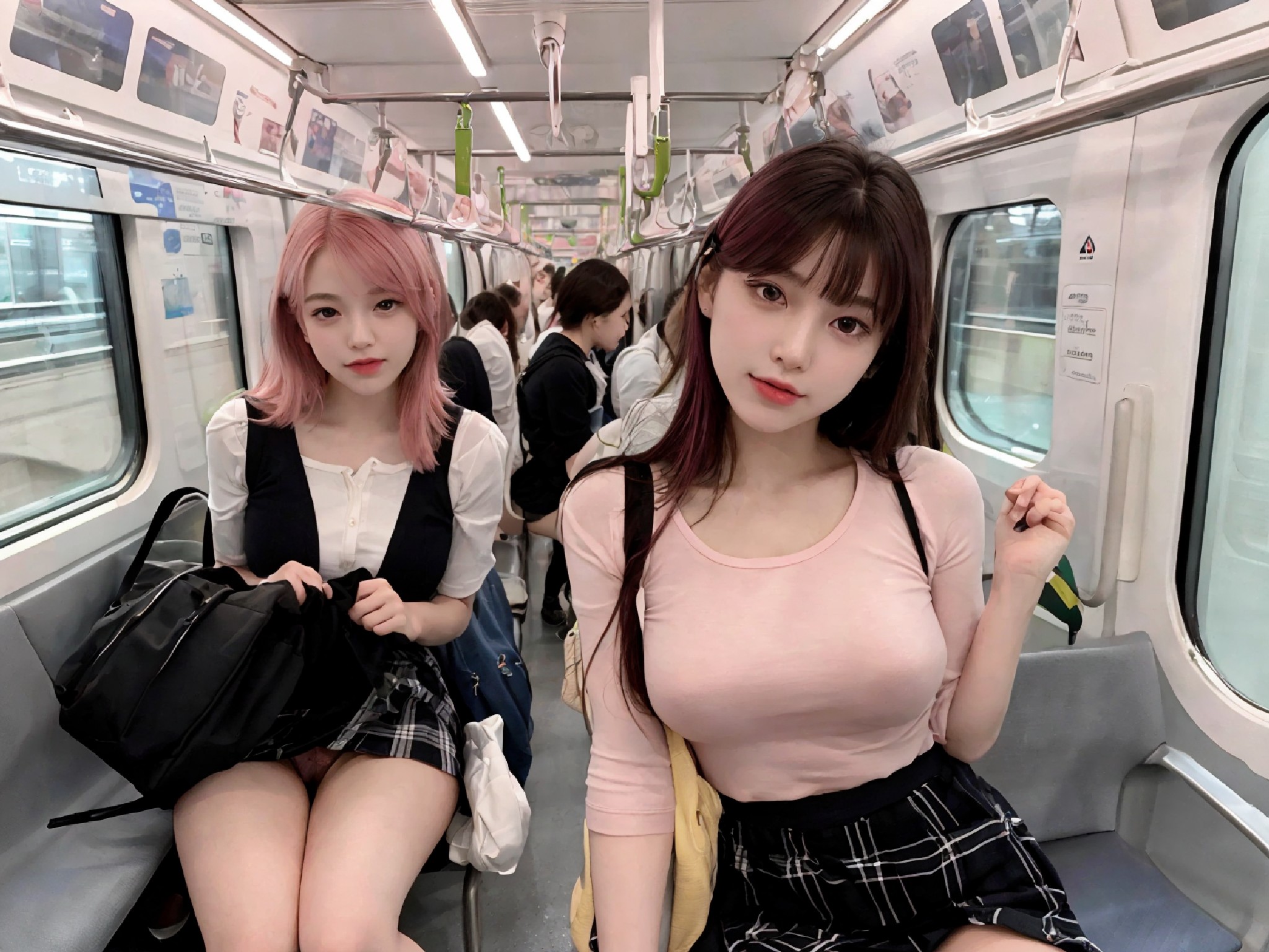 Big Tits JK Exposure Club 2 Tram