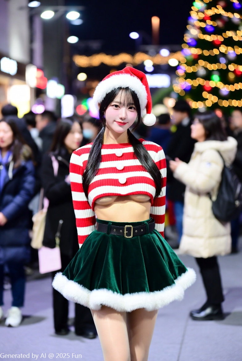 My Korean Girlfriend # 2 Northwestern Happy Christmas City