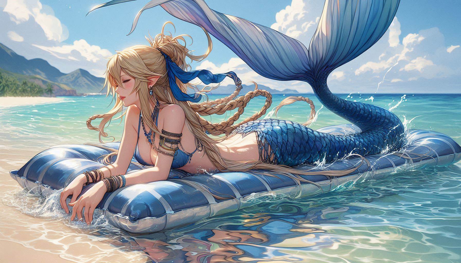 This character, Mermaid, is particularly good-looking.
