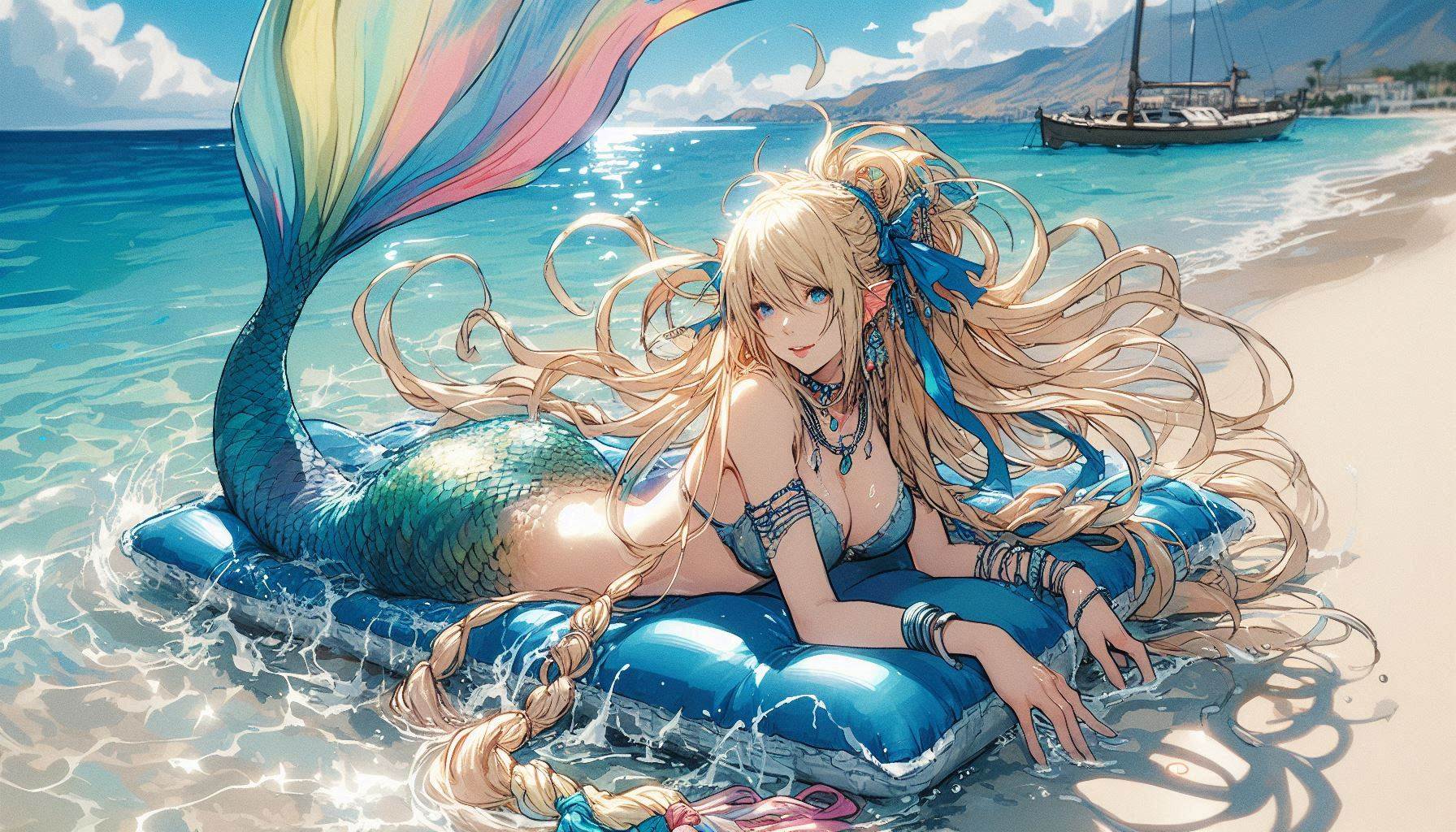 This character, Mermaid, is particularly good-looking.