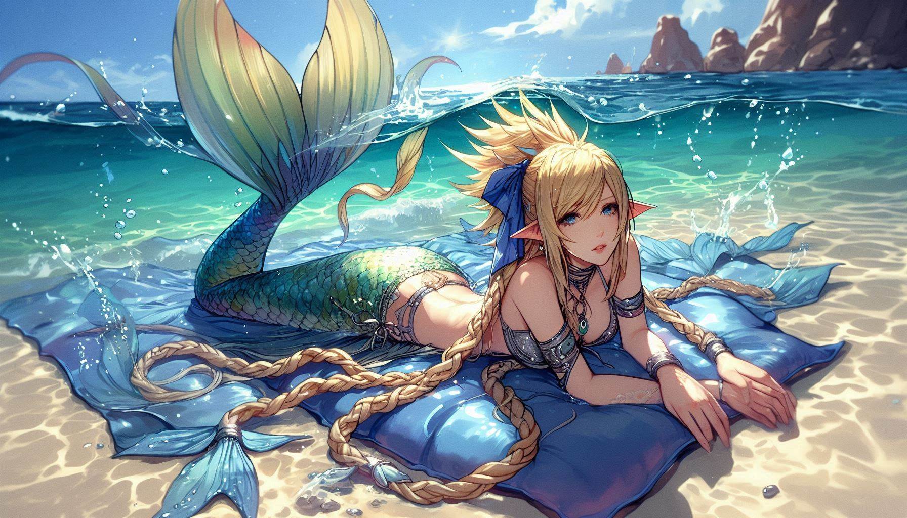 This character, Mermaid, is particularly good-looking.