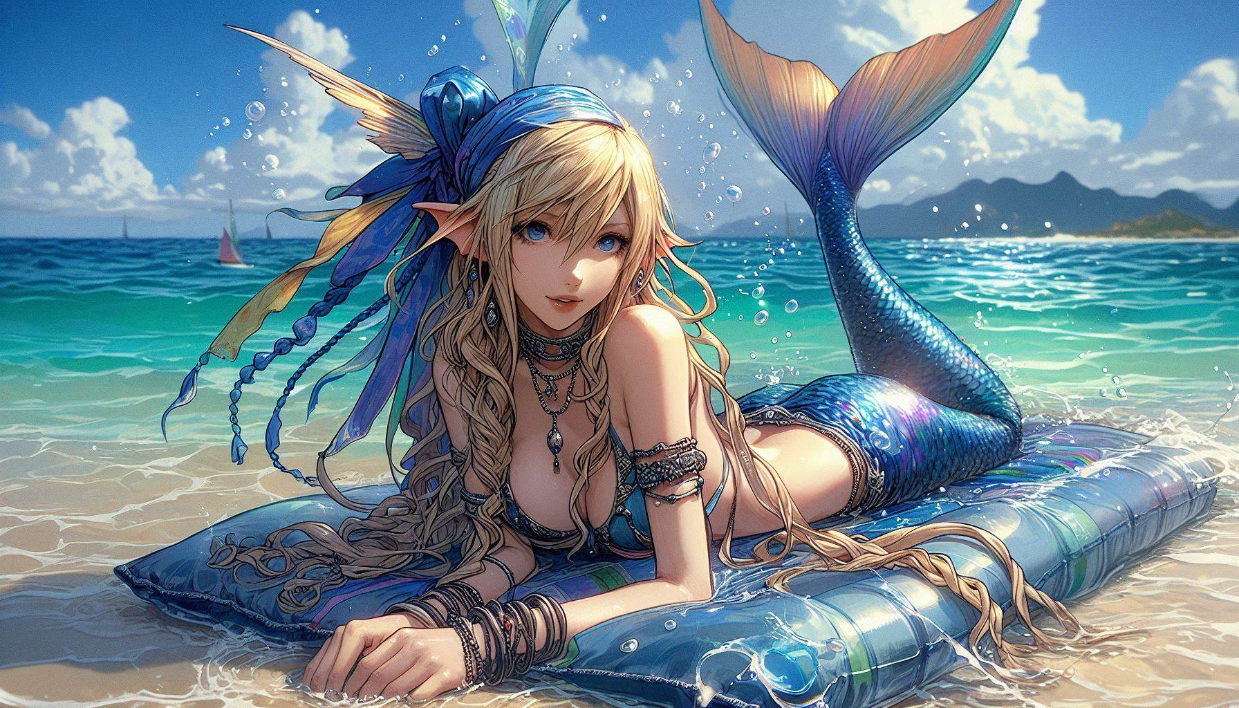 This character, Mermaid, is particularly good-looking.