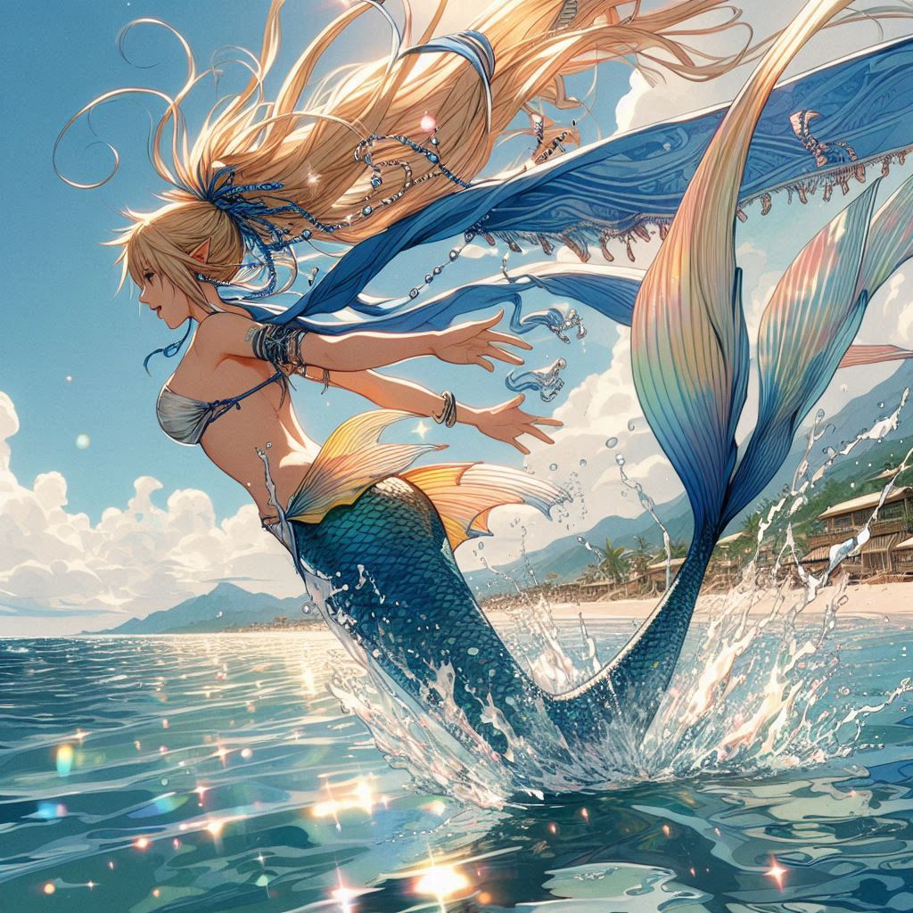 This character, Mermaid, is particularly good-looking.