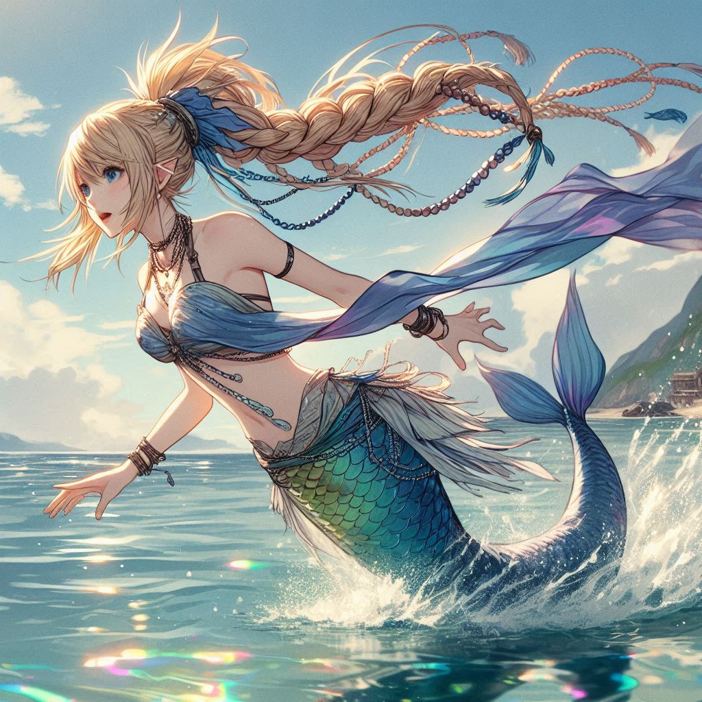 This character, Mermaid, is particularly good-looking.