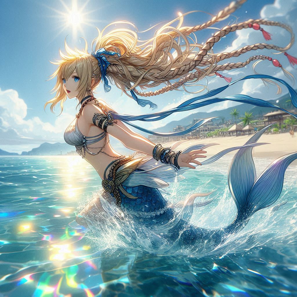 This character, Mermaid, is particularly good-looking.