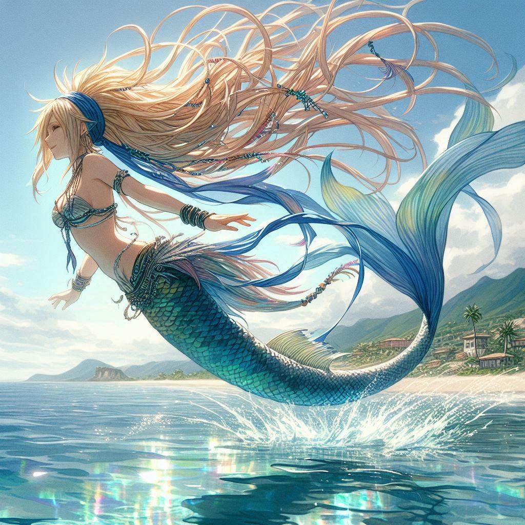 This character, Mermaid, is particularly good-looking.