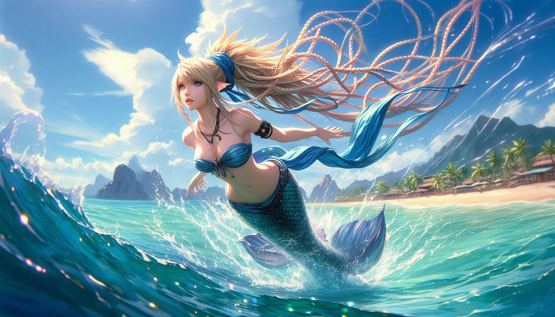 This character, Mermaid, is particularly good-looking.