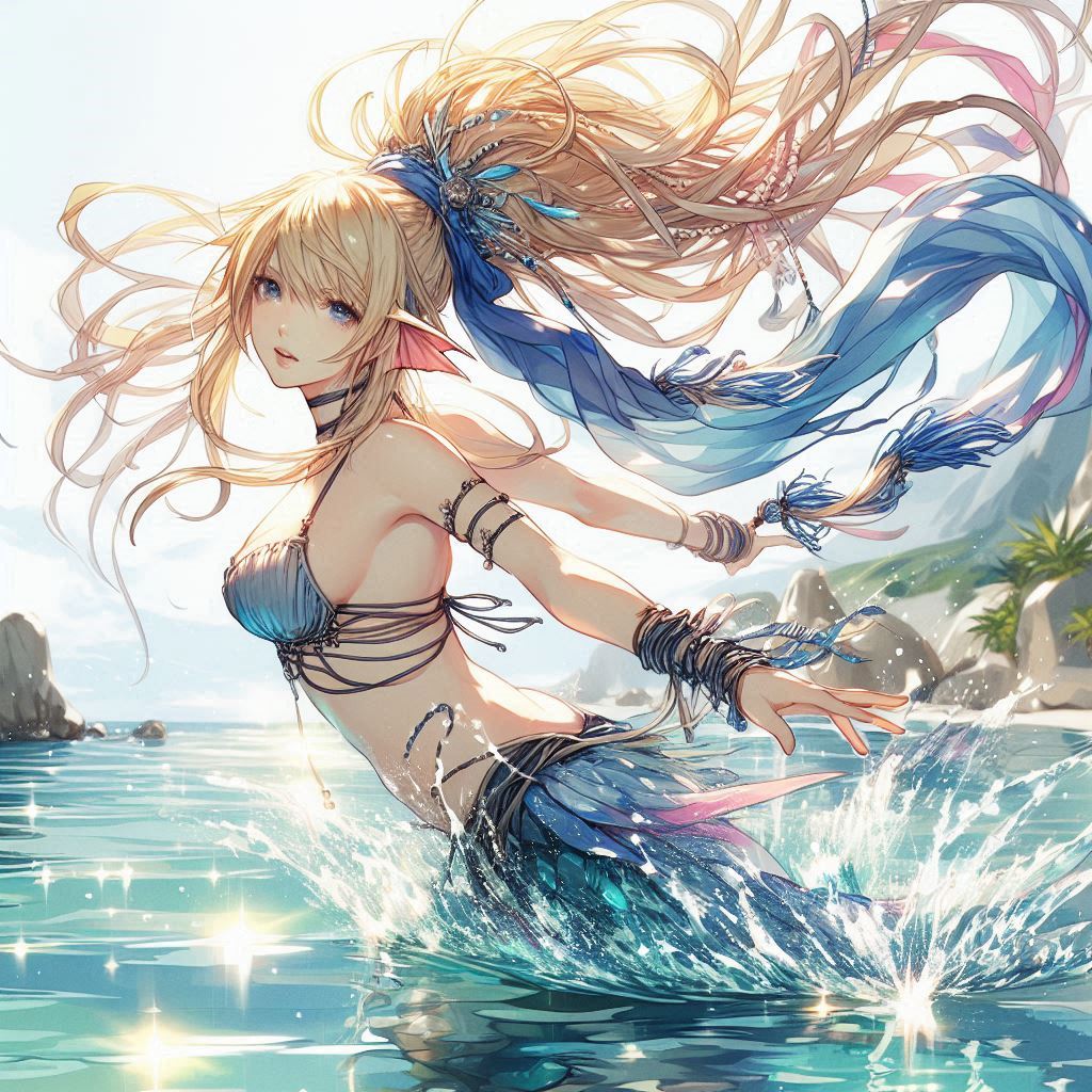 This character, Mermaid, is particularly good-looking.